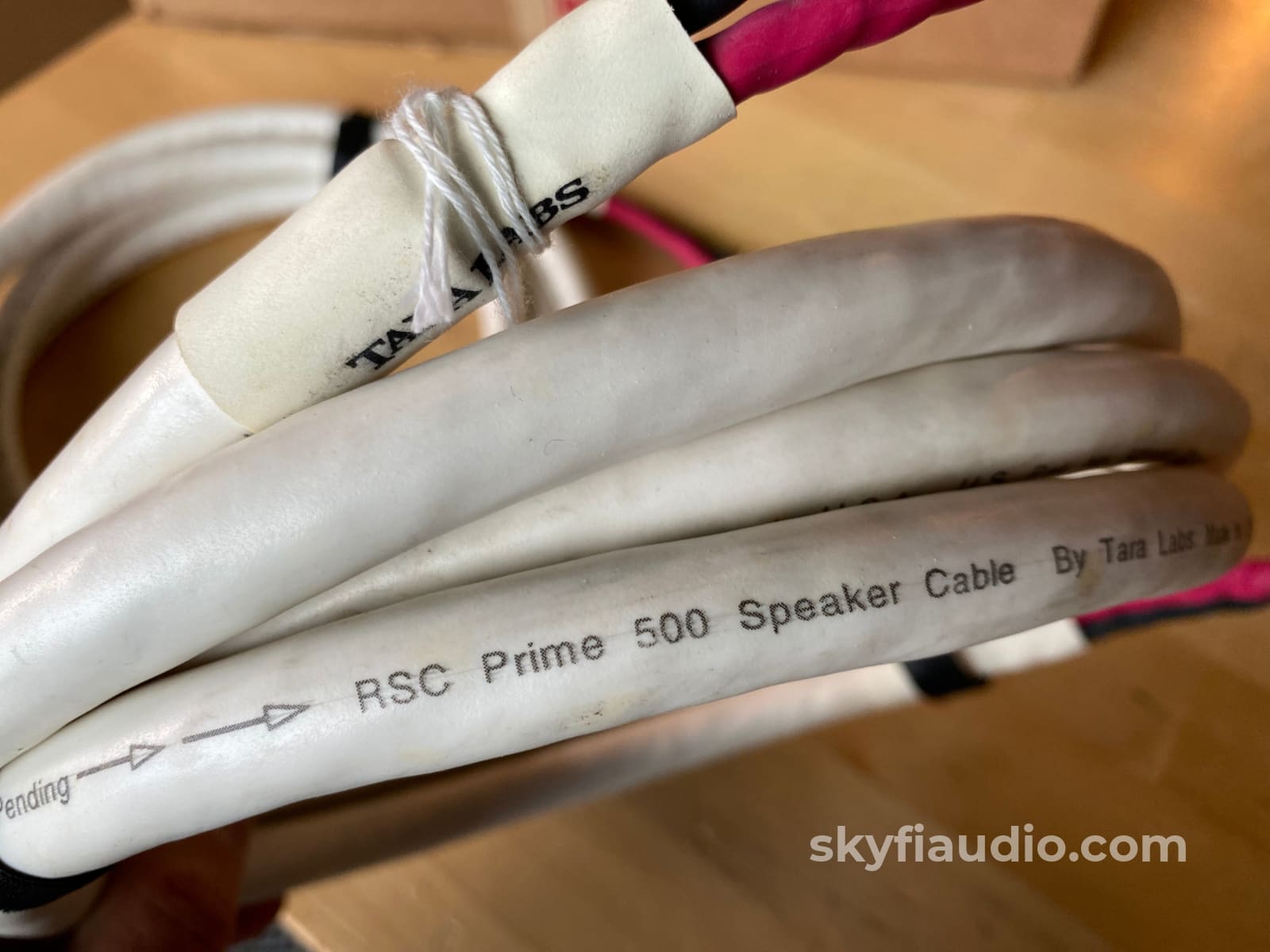 Tara Labs Rsc Prime 500 Speaker Cables Spade/Spade - 8 Feet