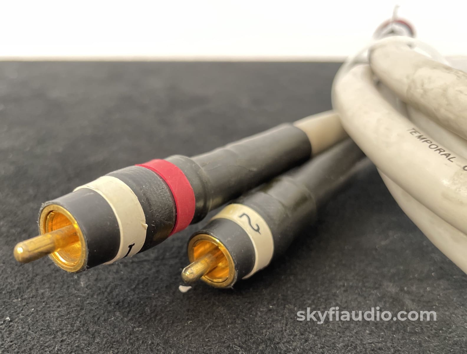 Tara Labs Temporal Continuum Interconnect - Rca Audio Cable Rare 1M Cables
