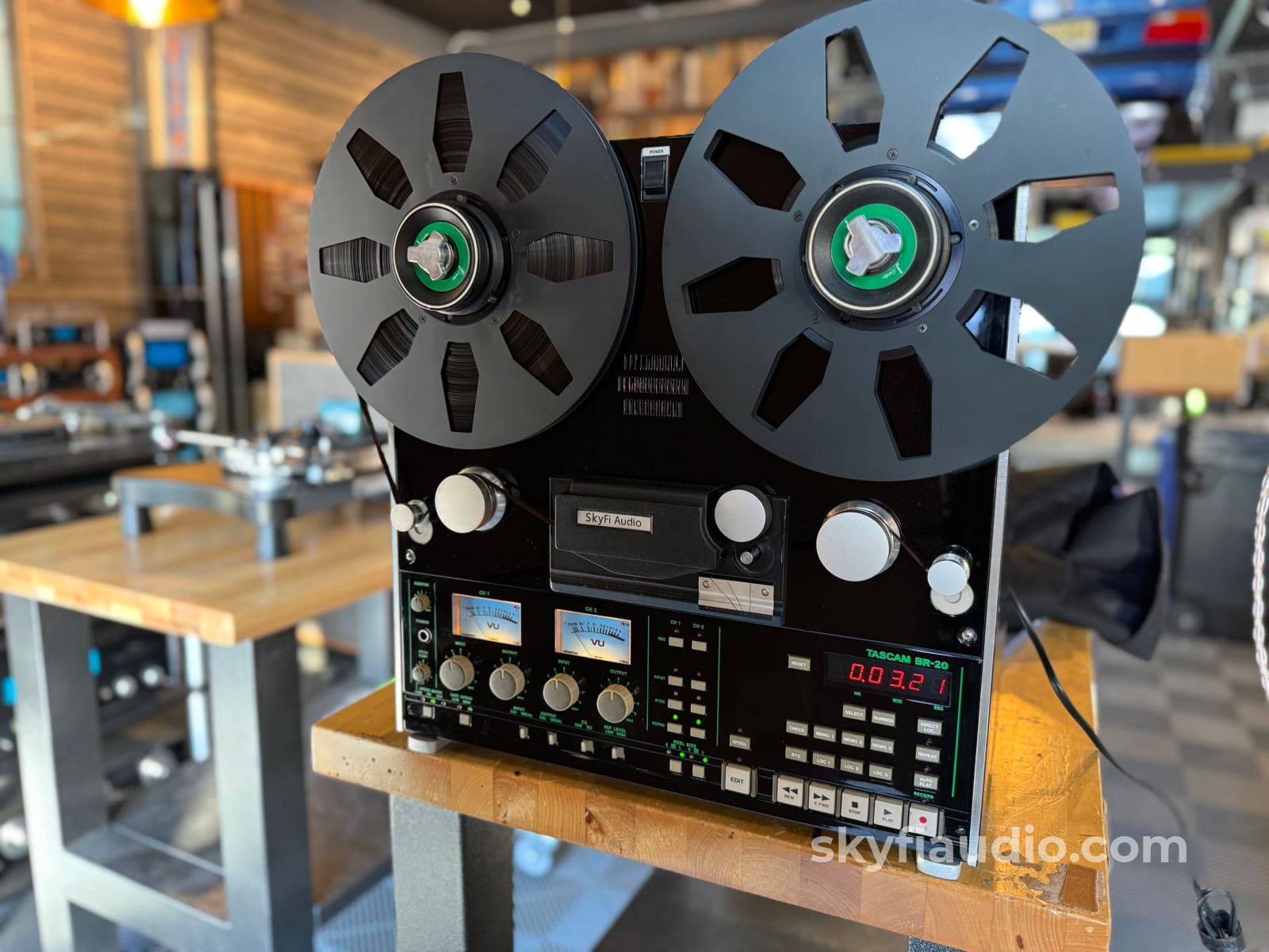 Tascam BR-20 Reel to Reel - McIntosh Tribute - Limited Edition 1 of On