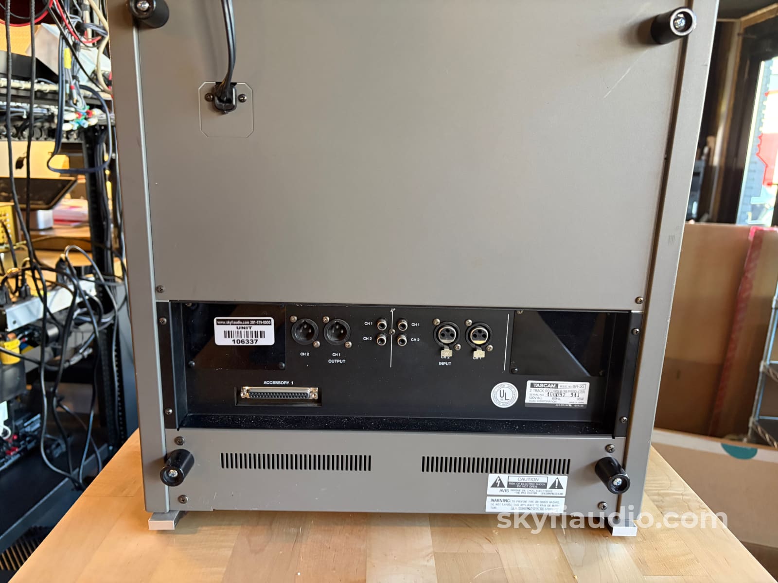 Tascam BR-20 Reel to Reel - McIntosh Tribute Limited Edition 1 of 4 Tape Deck