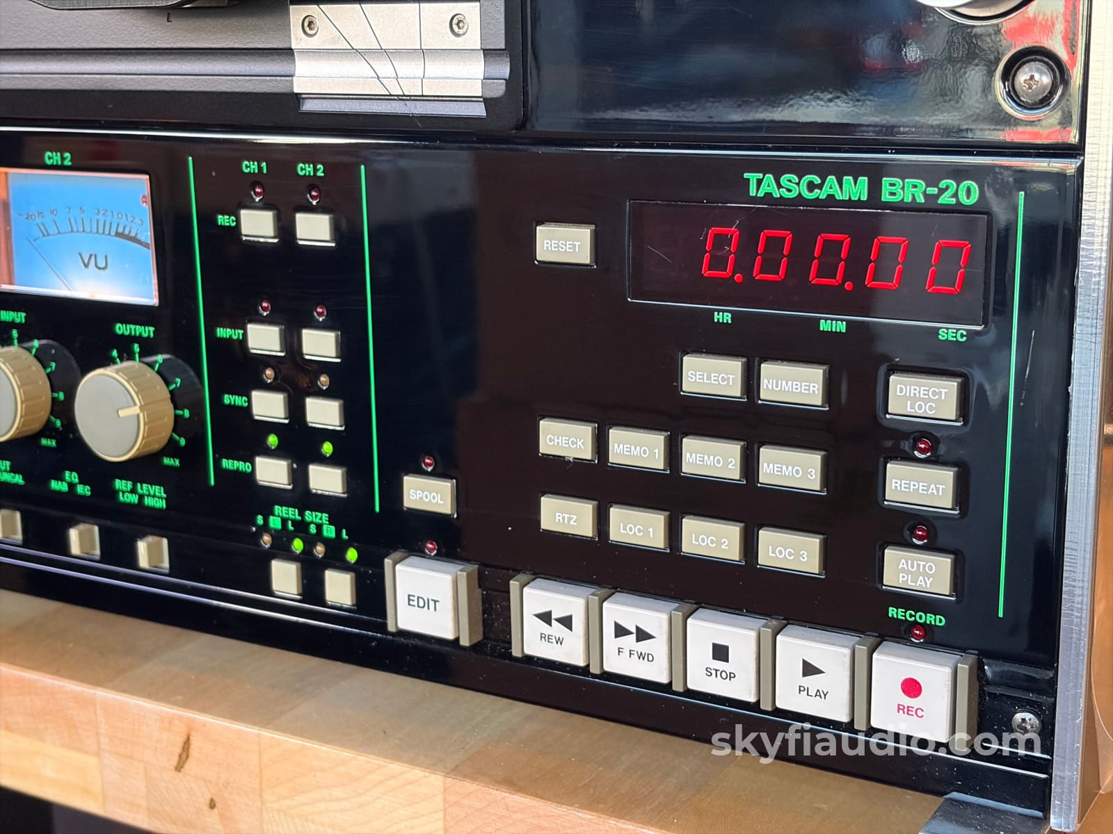 Tascam BR-20 Reel to Reel - McIntosh Tribute Limited Edition 1 of 4 Tape Deck
