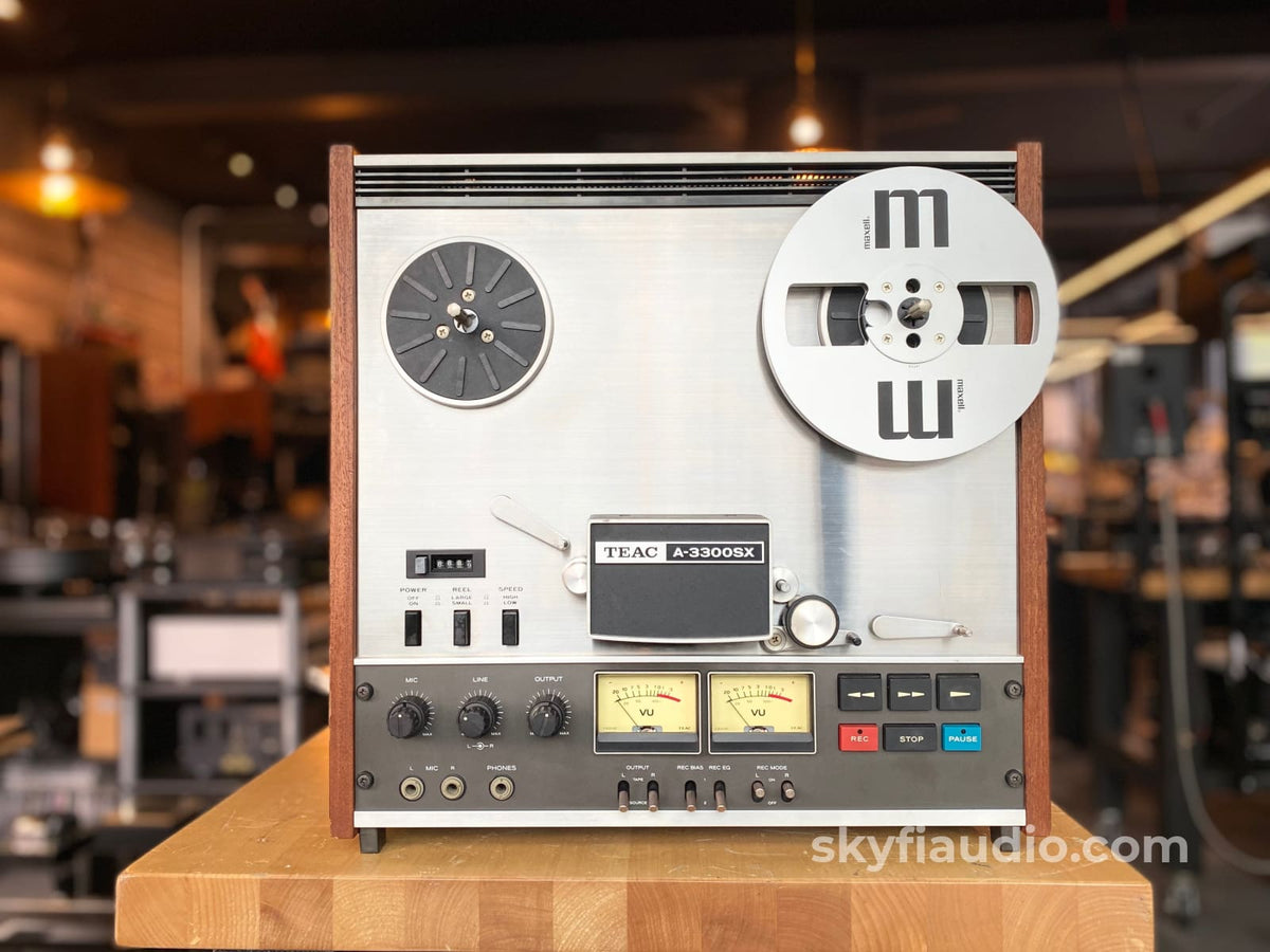 Teac A-3300Sx Reel To Tape Deck Recyzufxduel84Cse