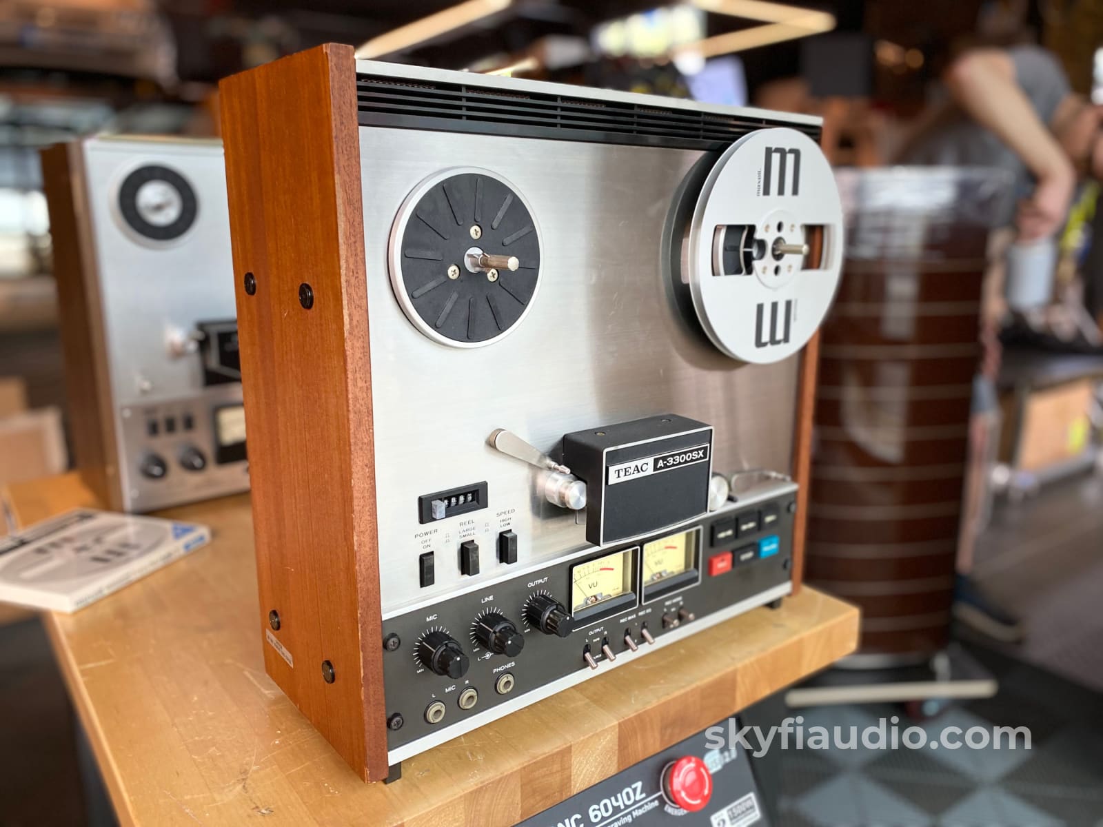 Teac オープンリール　a-3300sx TEAC A-3300SX Reel to Reel Tape Deck
