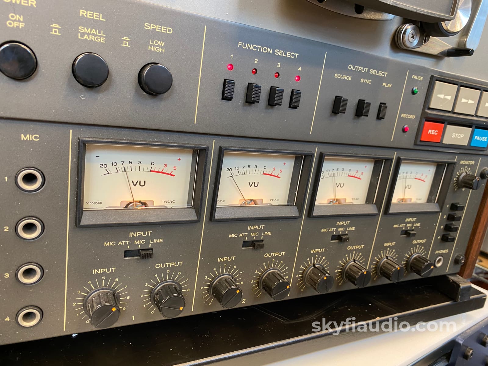 Teac A-3440 4-Channel Reel To Player/Recorder Tape Deck