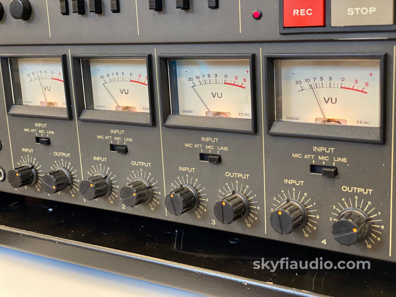 TEAC A-3440 4-Channel Reel to Reel Player/Recorder