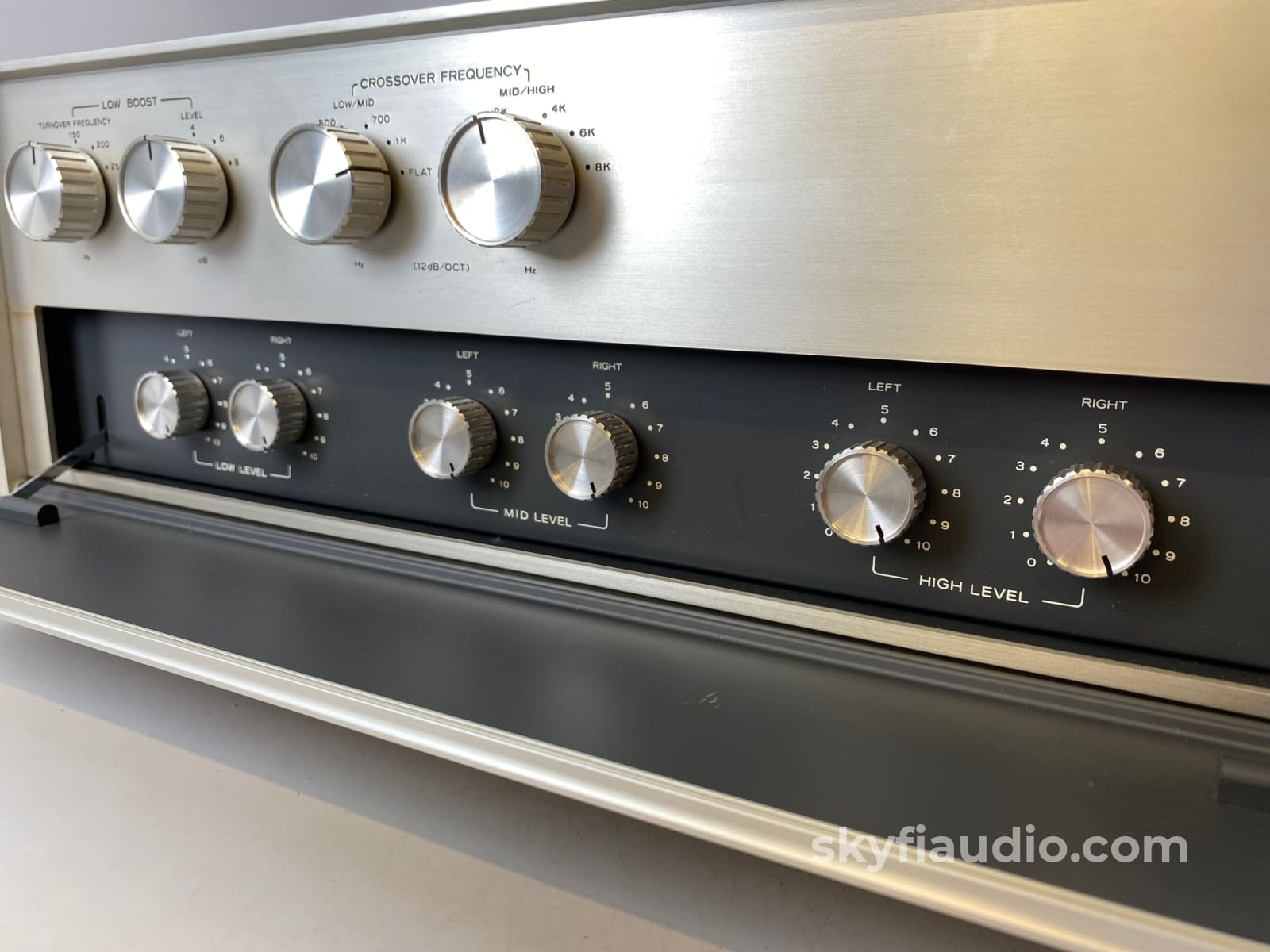 Teac Af-201 Active 3-Way Or 2-Way Vintage Crossover Minty Accessory
