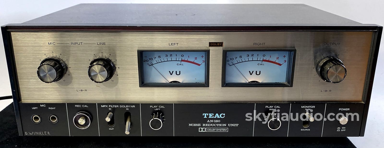 Teac An-180 Dolby Noise Reduction Unit - Tested And Working Accessory