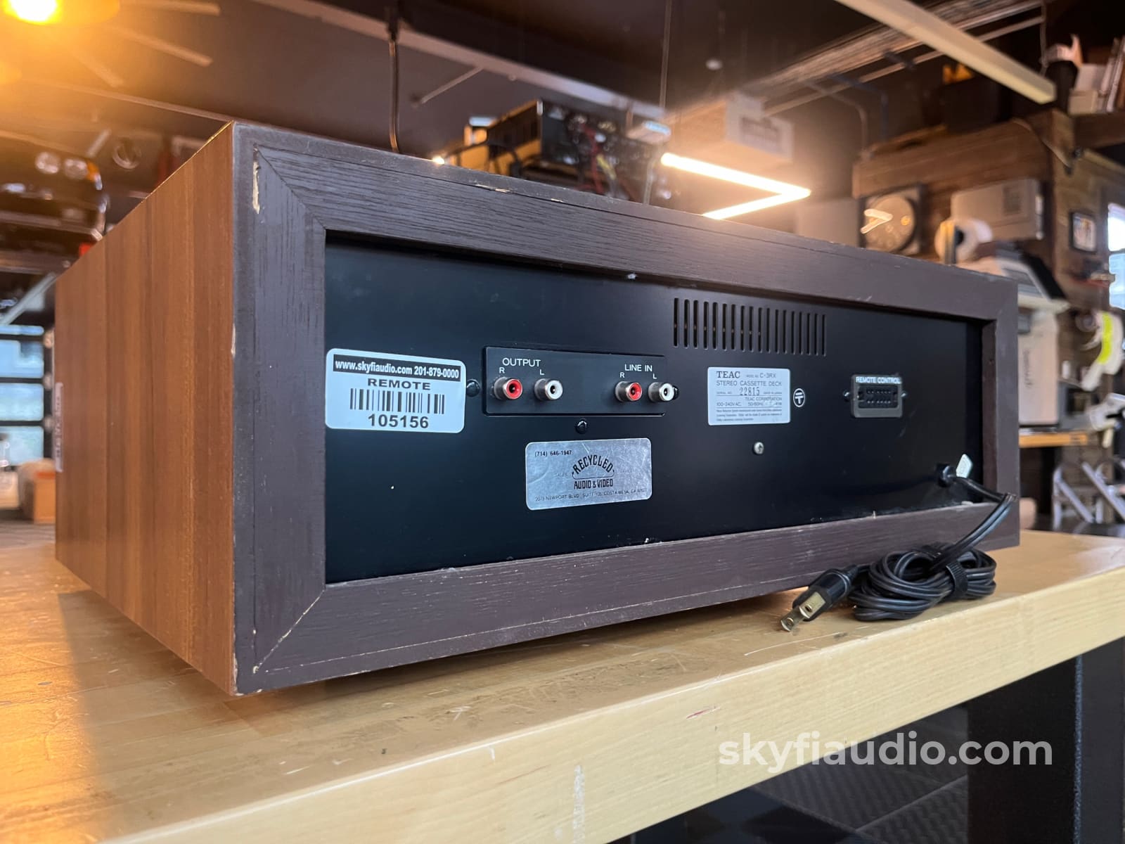 Teac C-3RX 3-Head Cassette Deck - Light Service