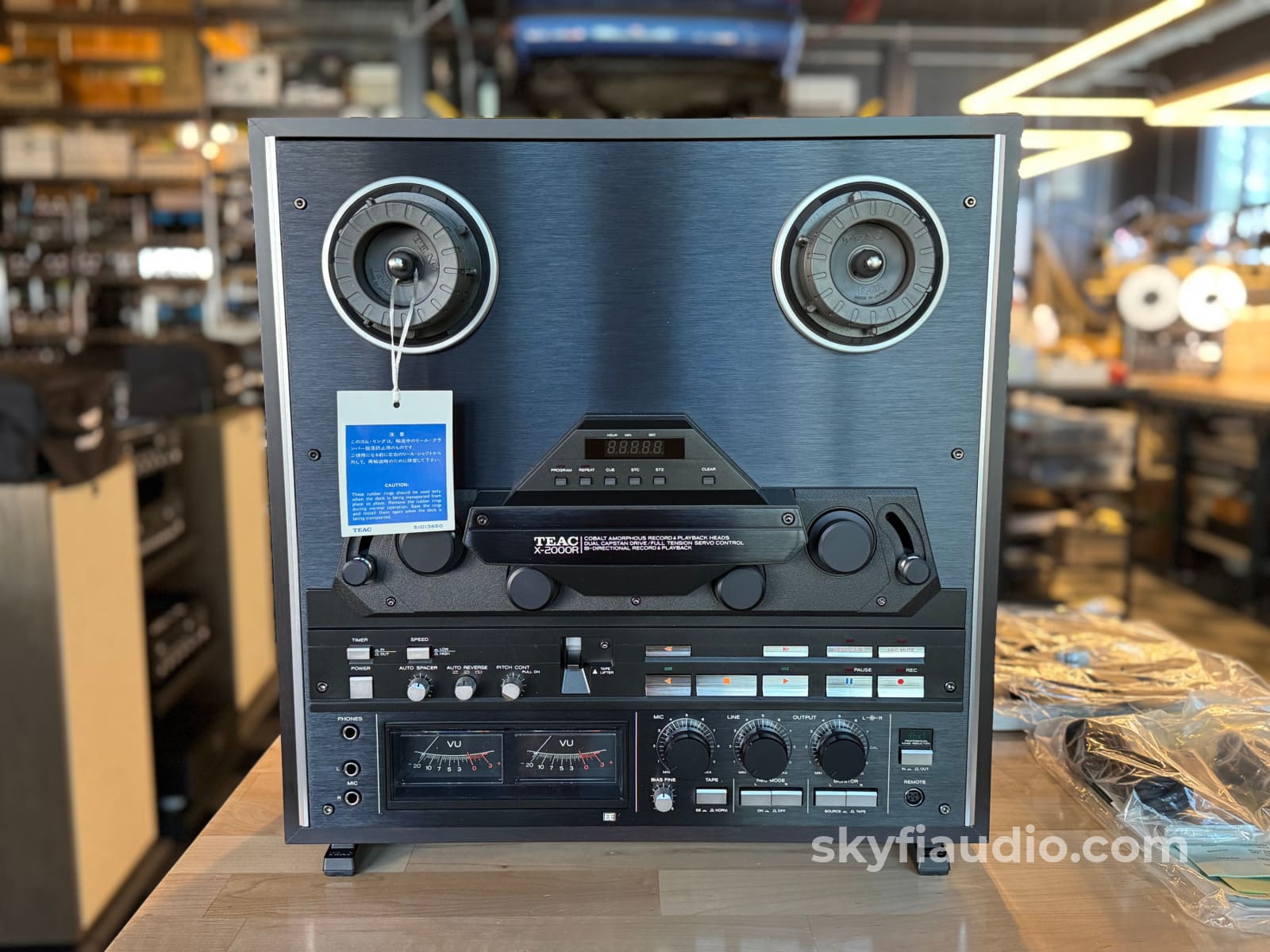 Teac X 2000R Reel to Reel Tape Deck New Old Stock Tape Deck