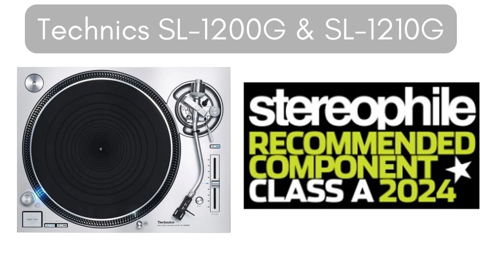 Technics Direct Drive Turntable System Sl - 1200G - S