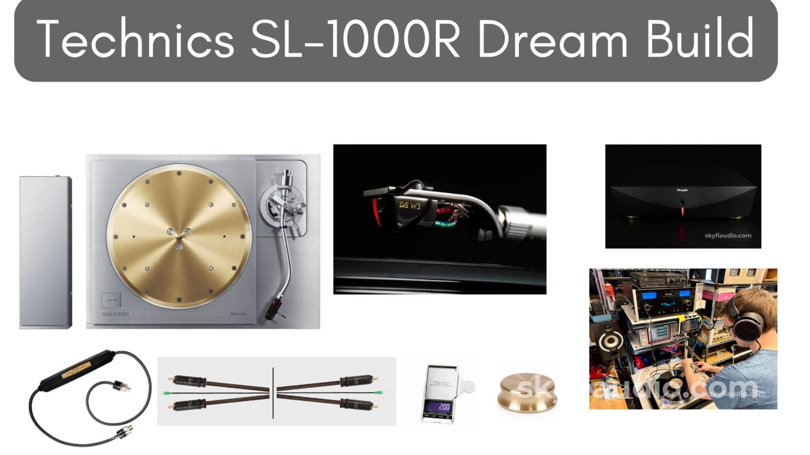 Technics Direct Drive Turntable System Sl-1000R - Dream Build