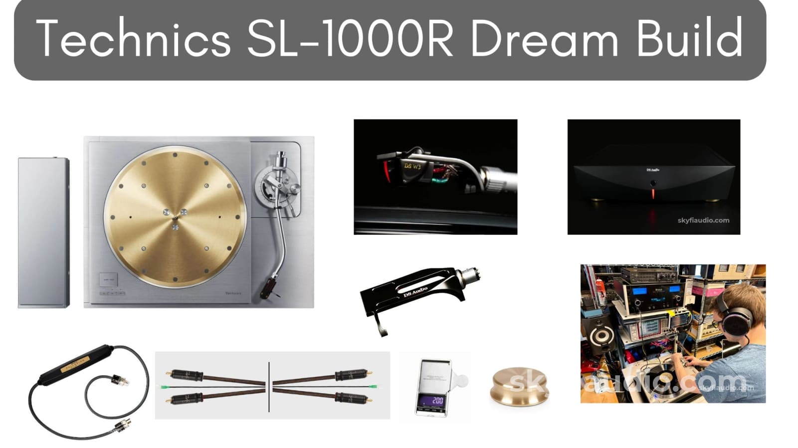 Technics Direct Drive Turntable System SL-1000R - DREAM BUILD Turntable