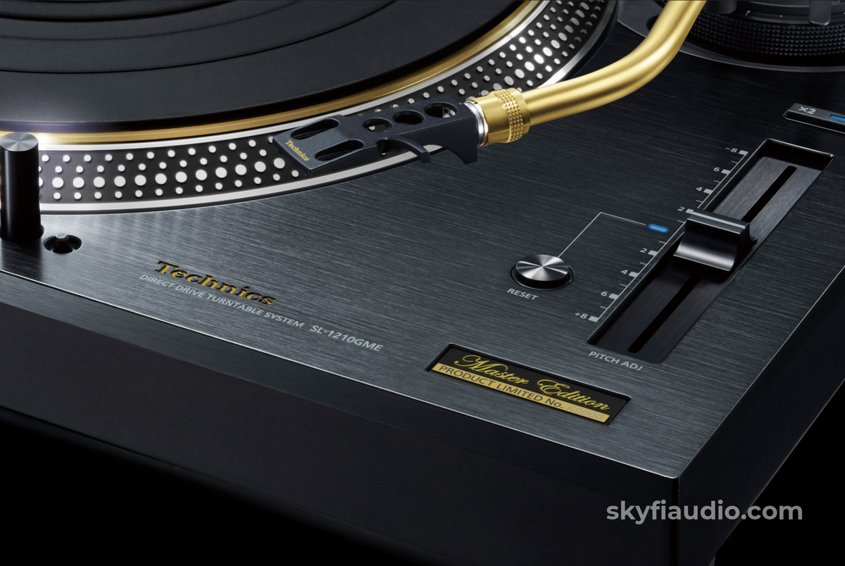 Technics ’Master Edition’ SL-1200GME - LIMITED NEW RELEASE - PRE-ORDER Turntable