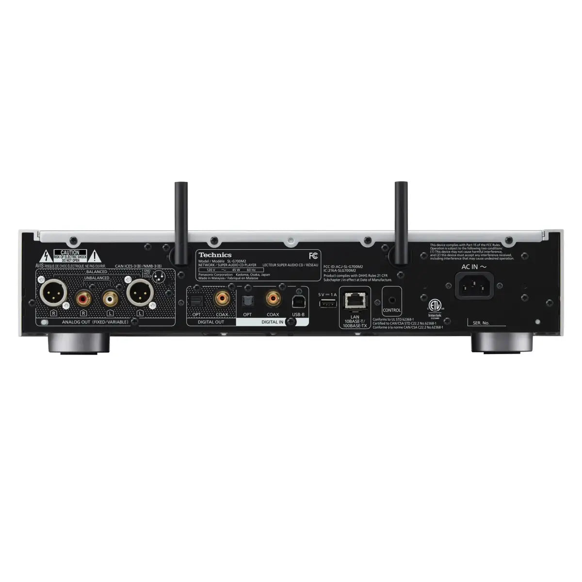 Technics Network / Super Audio Cd Player - Sl-G700M2 + Digital