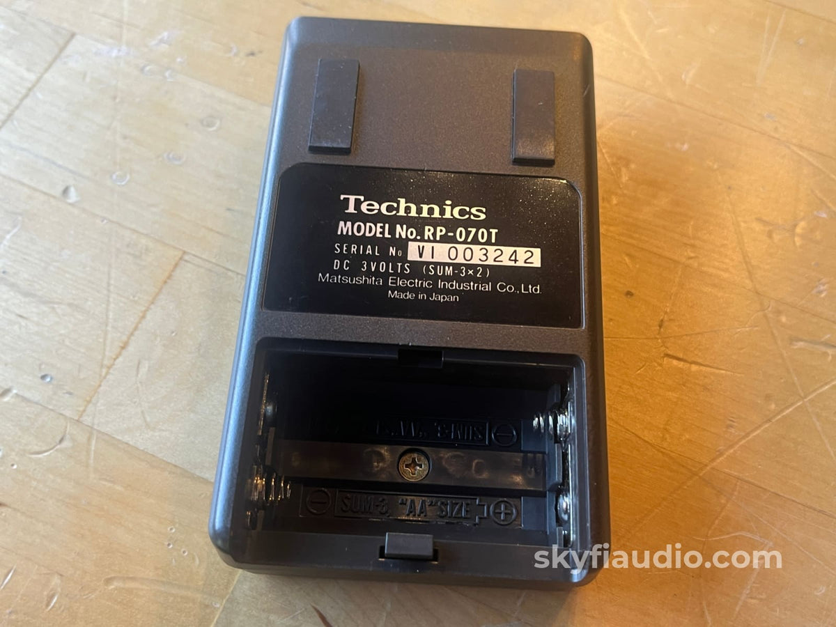 Technics RP-070R/T Remote Control and Receiver for Reel to Reels Accessory