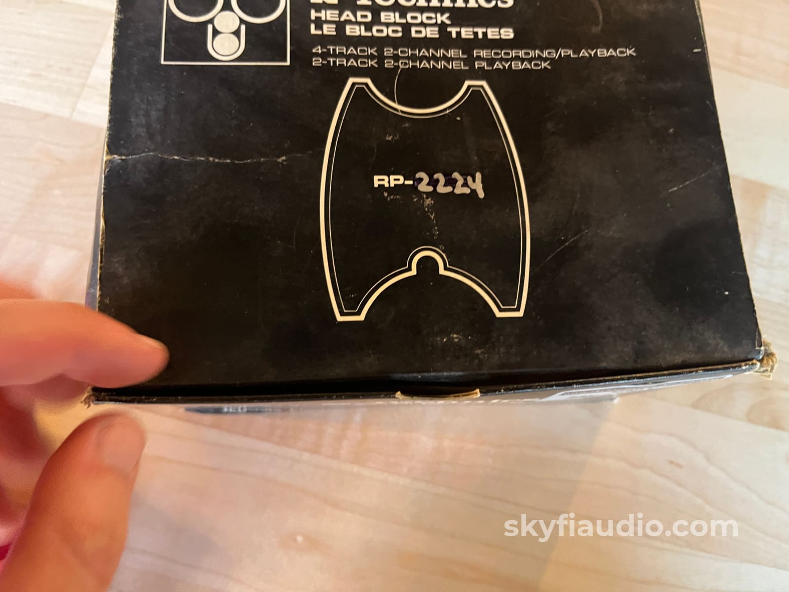 Technics RP-2224 Head Block - New Old Stock - For RS-1500 Reel to Reel