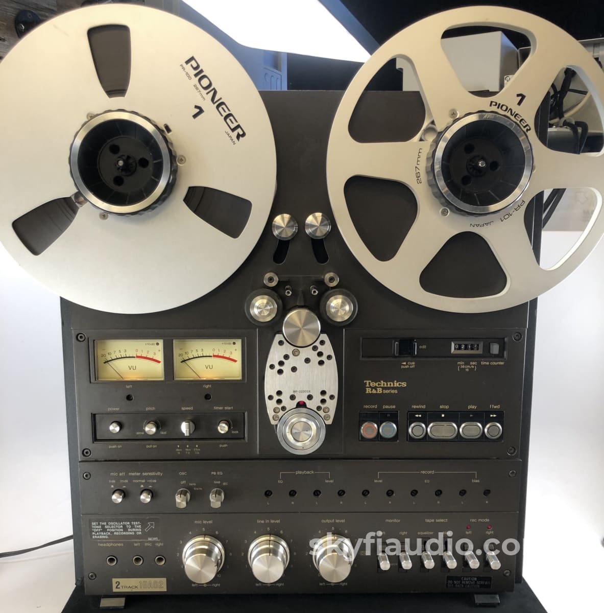 Technics Rs-10A02 Reel To - R&B Series Recording & Broadcast Super Rare Tape Deck