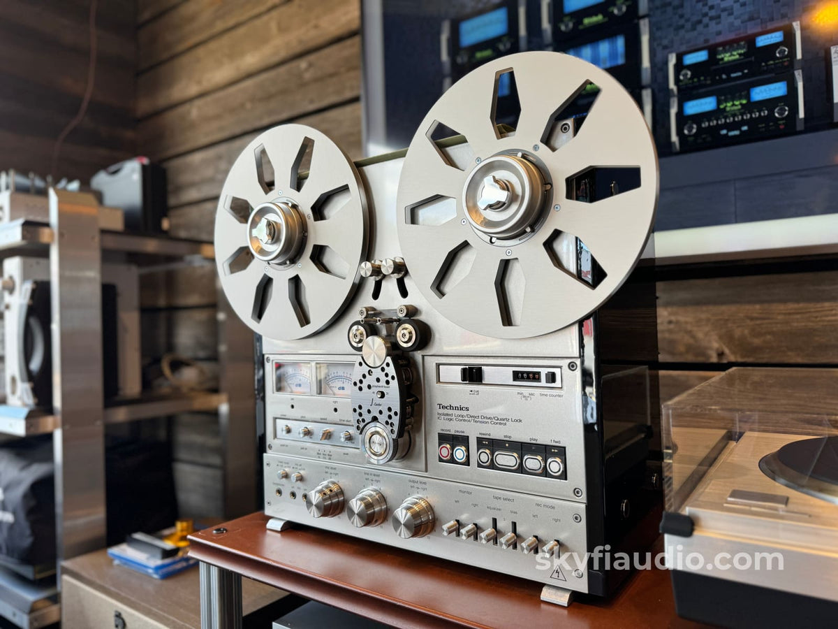 Technics Rs1500 Custom Build Reel To Reel. To Match Modern Tape Deck