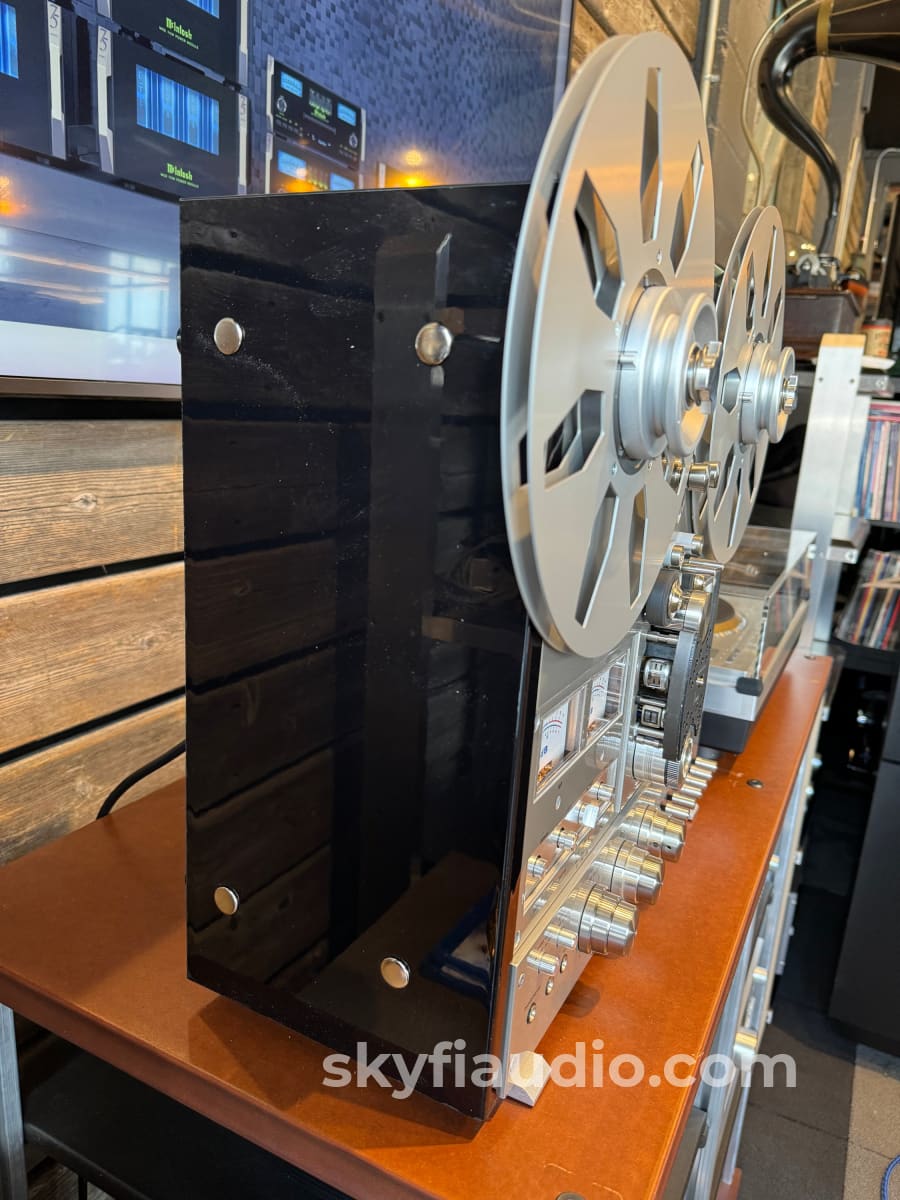 Technics Rs1500 Custom Build Reel To Reel. To Match Modern Tape Deck