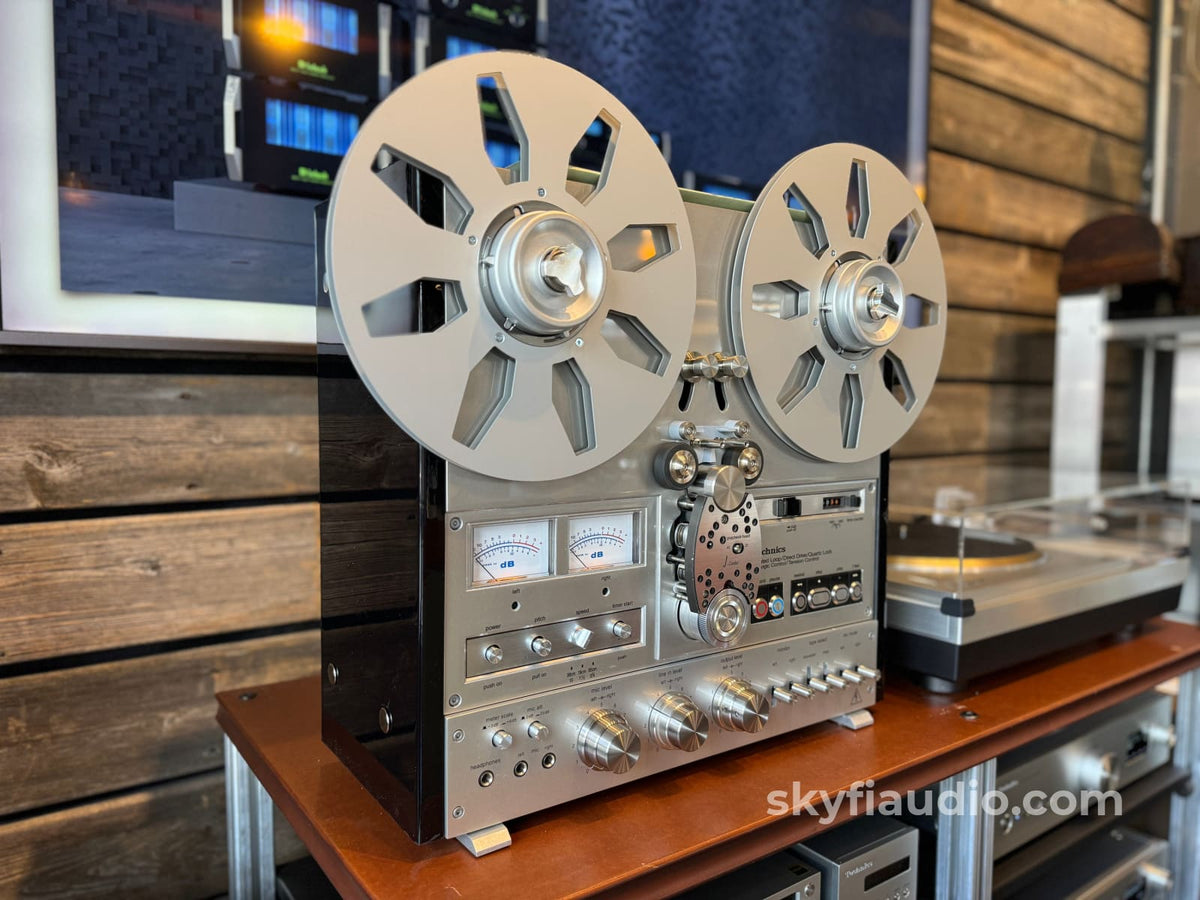 Technics Rs1500 Custom Build Reel To Reel. To Match Modern Tape Deck