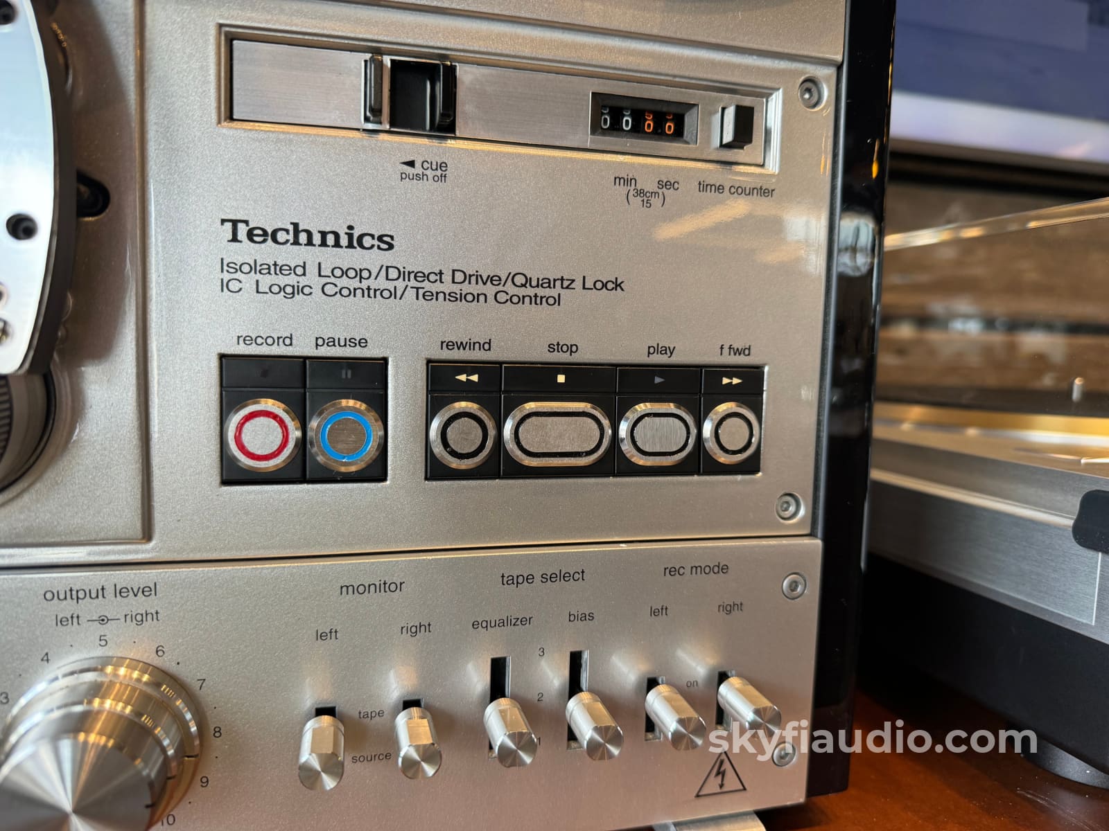 Technics Rs1500 Custom Build Reel To Reel. To Match Modern Tape Deck