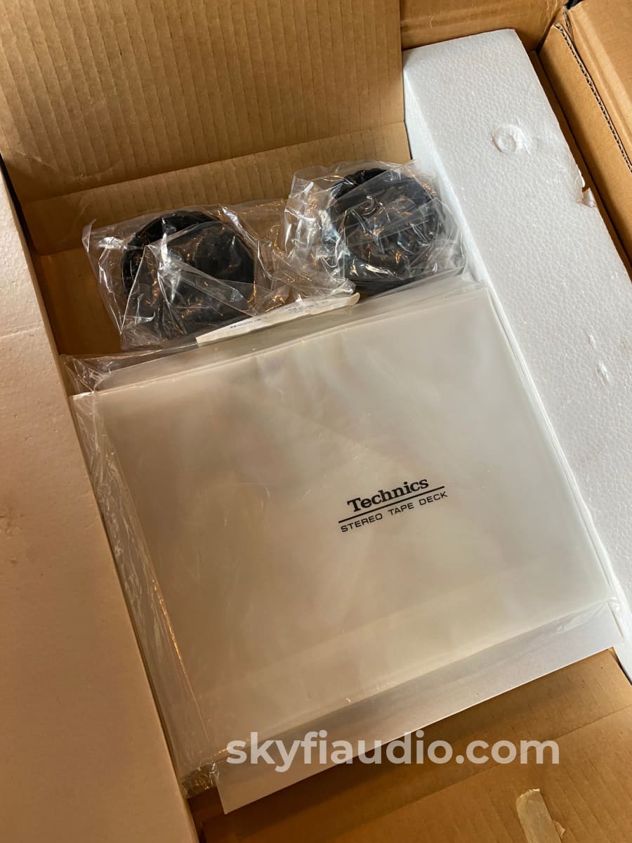 Technics Rs-1500 Nos (New Old Stock) Reel To - Tested And Perfect Tape Deck