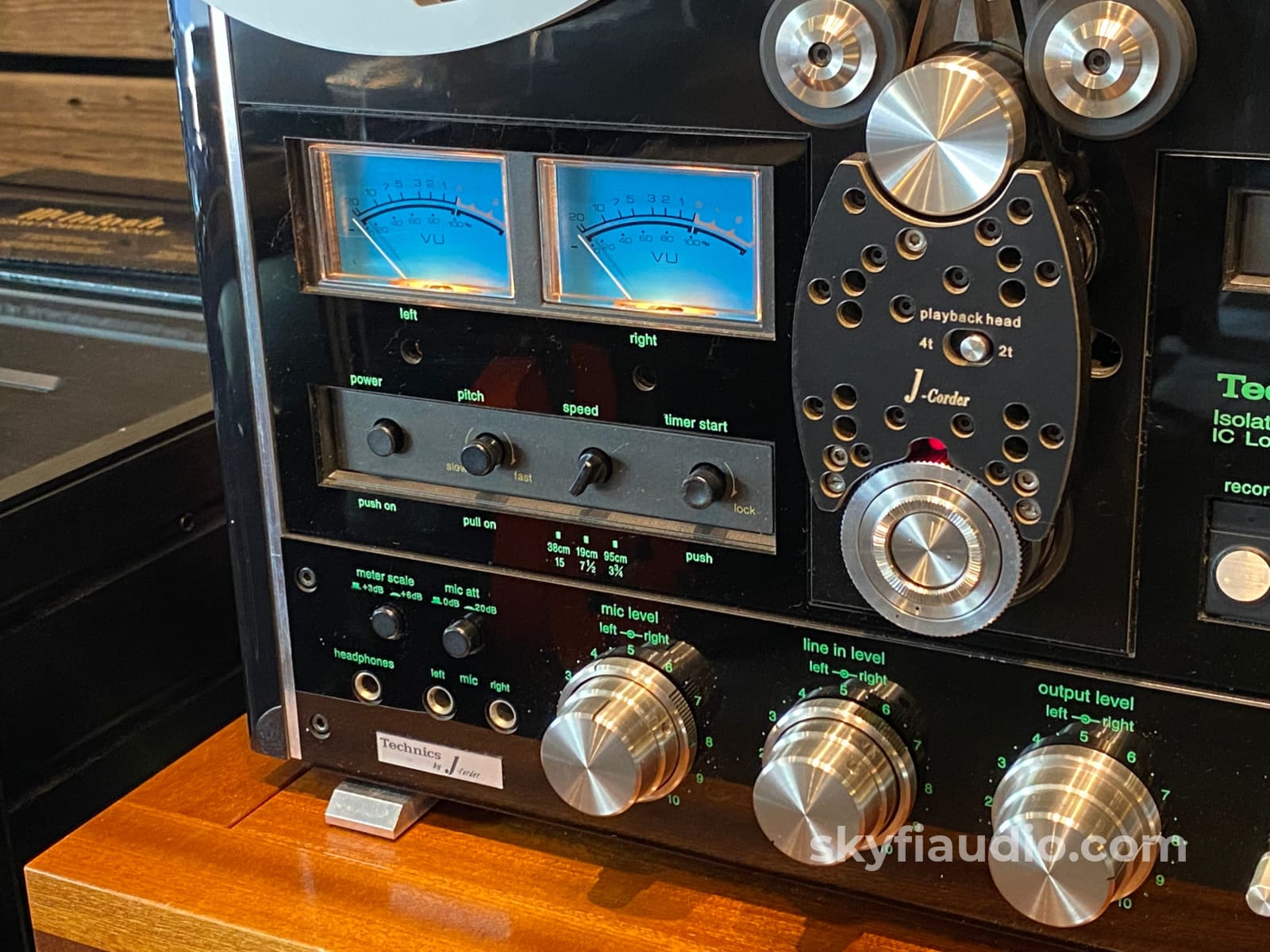 Technics RS-1500 Reel To Reel Fully Restored - McIntosh Tribute - With