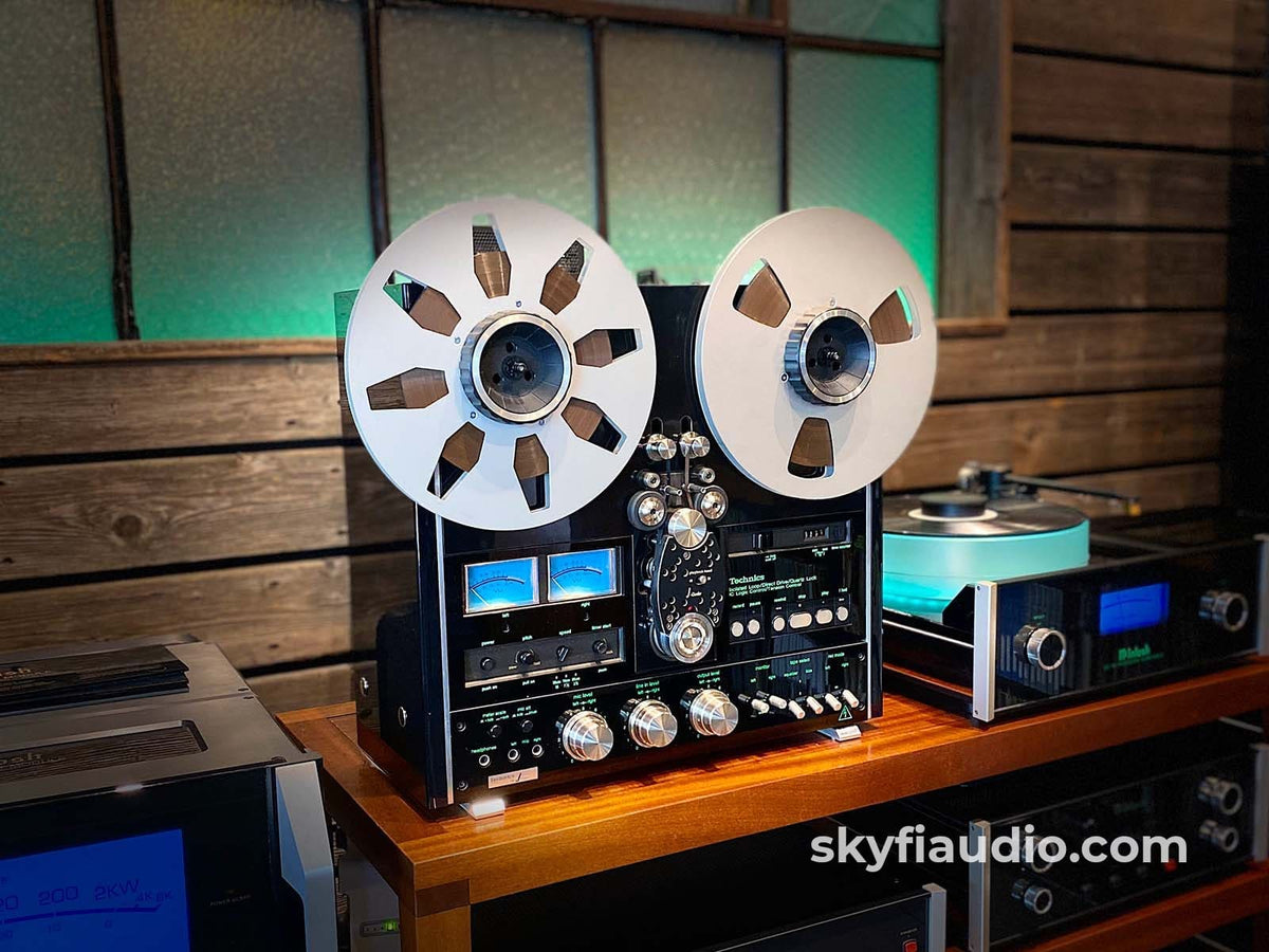 Technics Rs-1500 Reel To Fully Restored - Mcintosh Tribute With Kimber Kable Package Ready Ship Tape