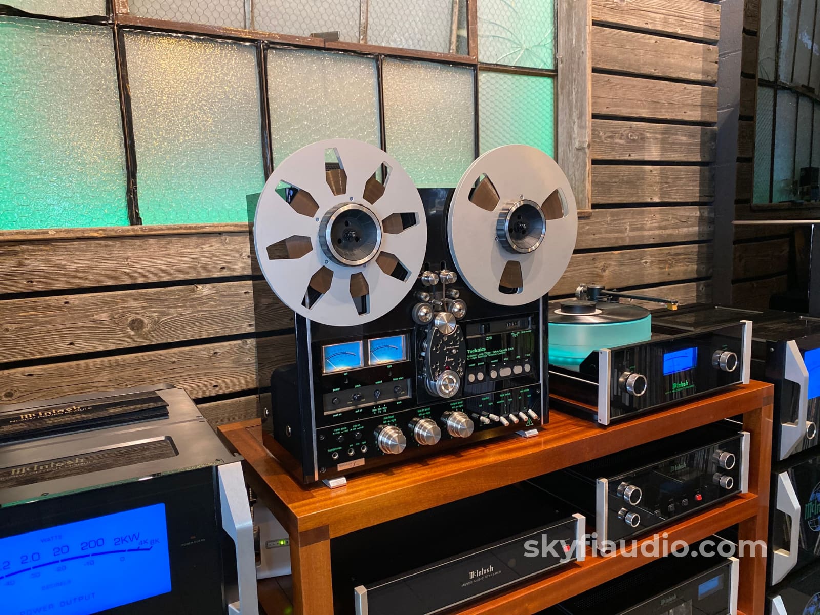 Technics Rs-1500 Reel To Fully Restored - Mcintosh Tribute With Kimber Kable Package Ready Ship Tape