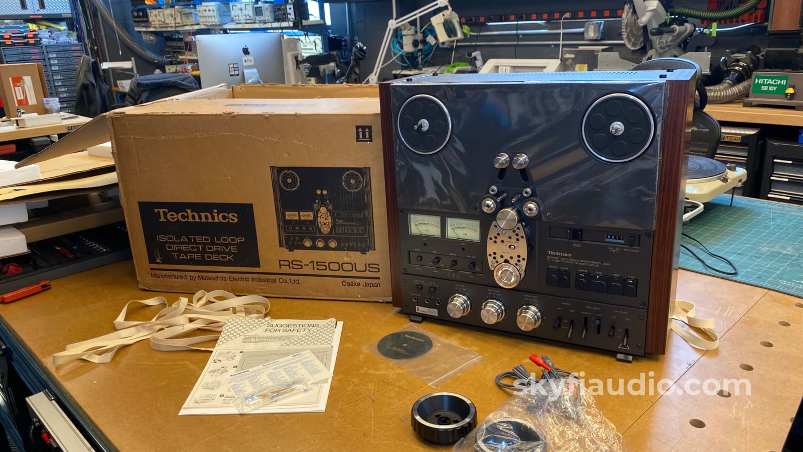 Technics Rs-1500 Reel To - New Old Stock Never Used Rare Tape Deck