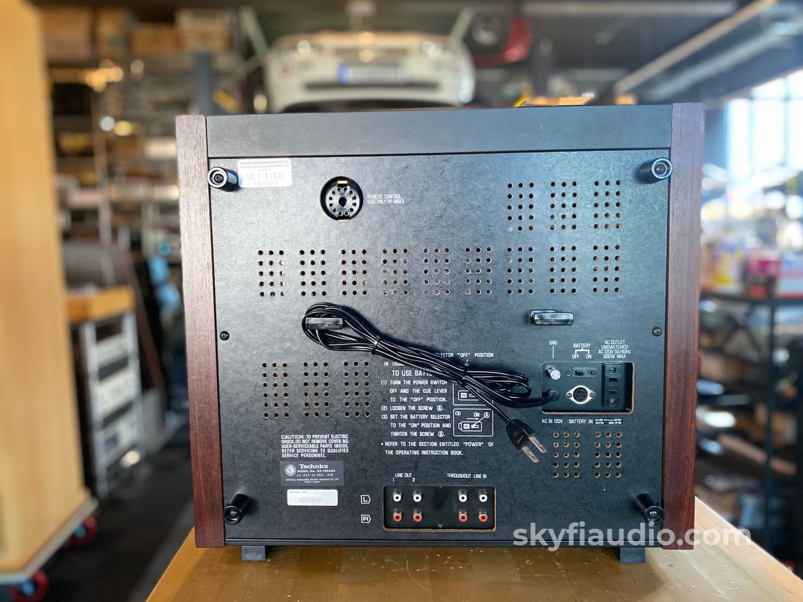Technics Rs-1506 Nos (New Old Stock) Reel To - Tested And Spectacular. Tape Deck