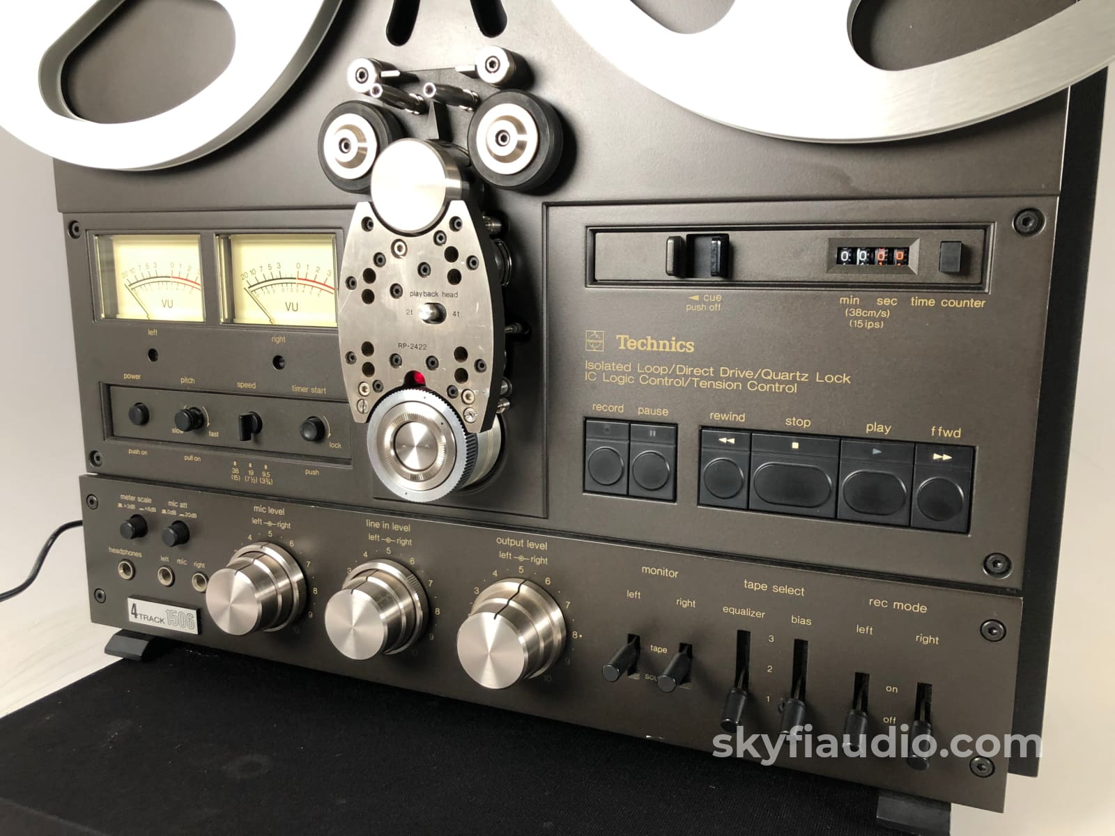 Technics Rs-1506Us Reel To Recorder - 2/4 Track Fully Calibrated And Tested Tape Deck
