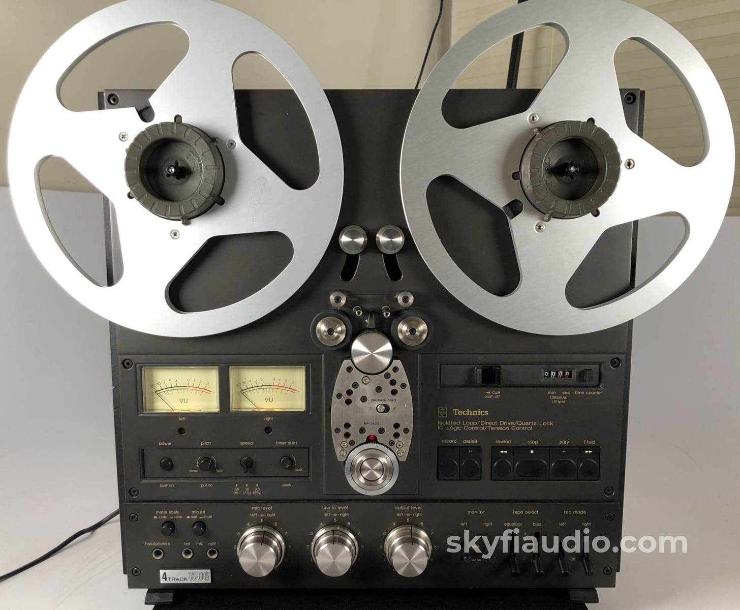 Technics Rs-1506Us Reel To Recorder - 2/4 Track Fully Calibrated And Tested Tape Deck