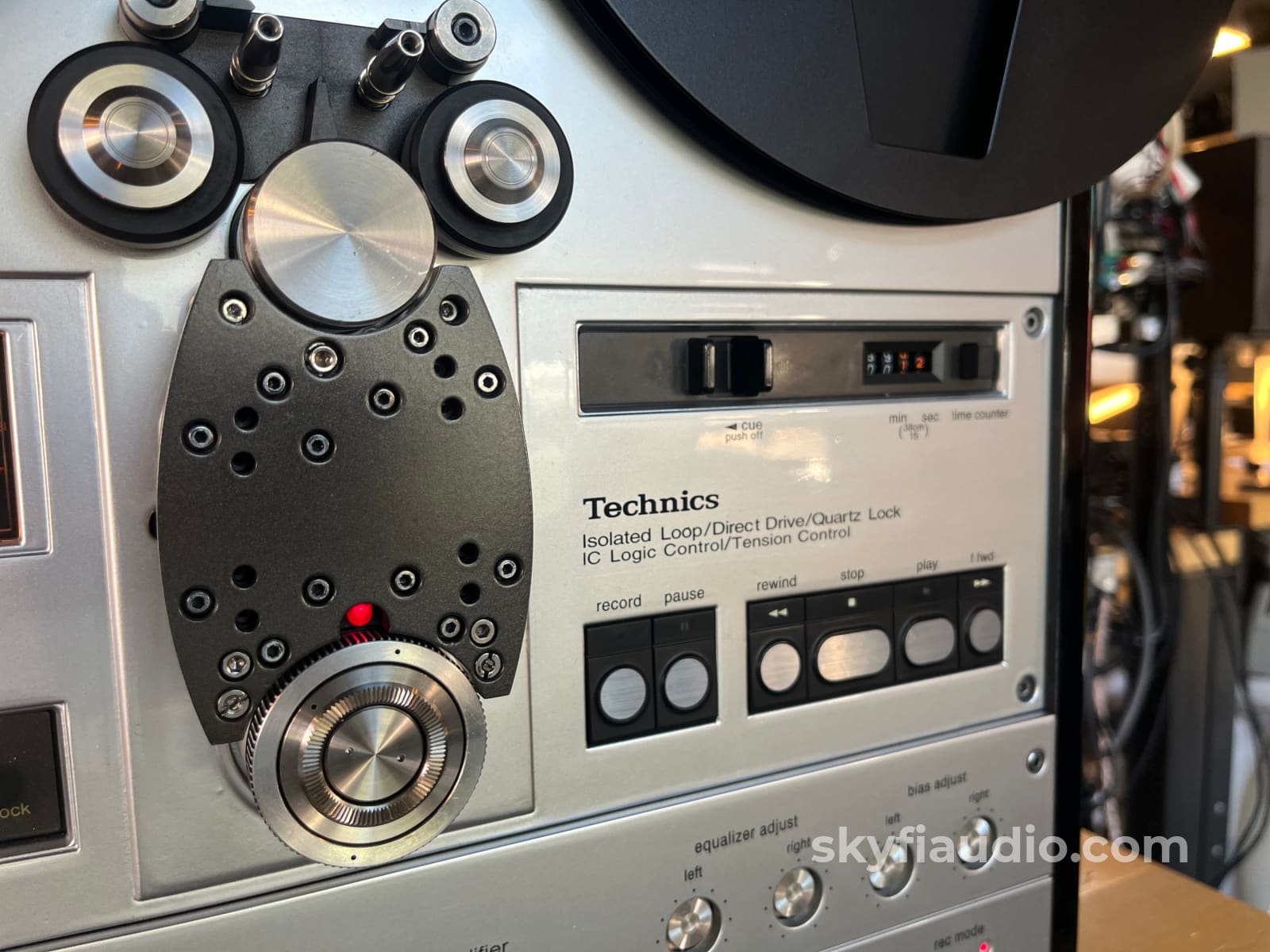 Technics RS-1520 Reel to Reel - Custom Silver - Fully Restored - Ready