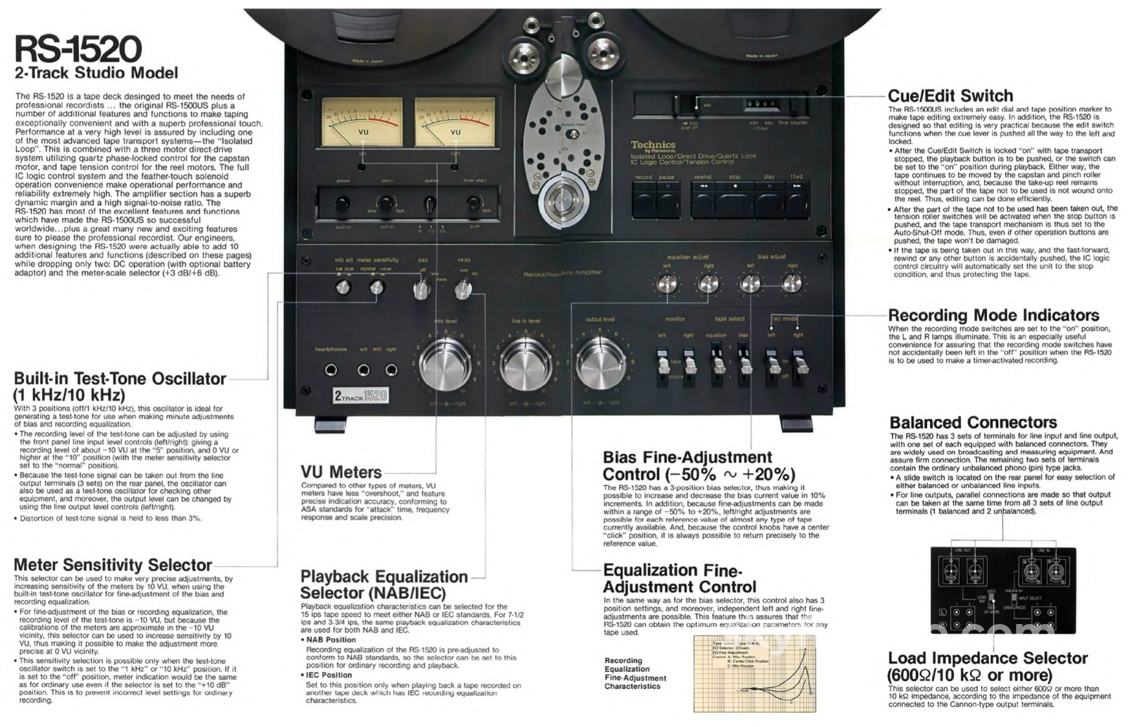 Technics Rs-1520 Reel To Fully Restored - Mcintosh Tribute With Upgrades Pre-Order Now Tape Deck
