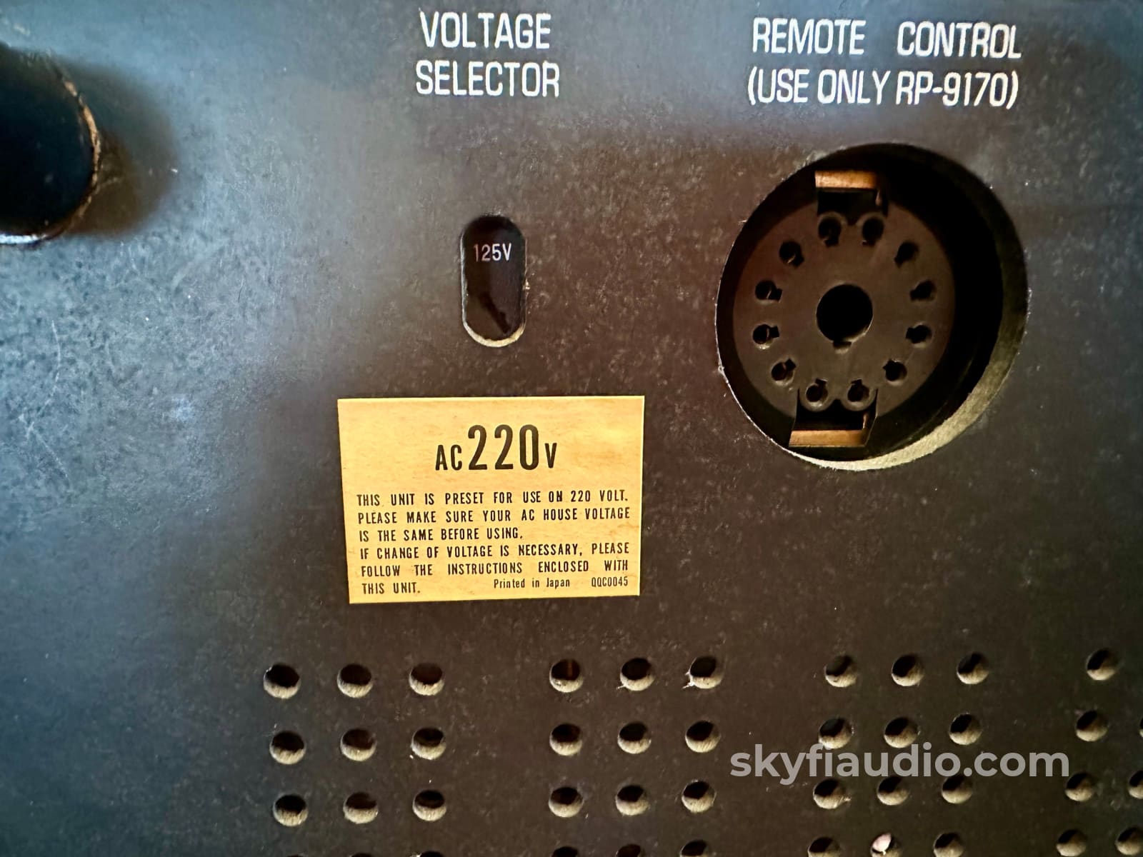 Technics RS-1700 Auto Reverse Stereo Reel to Reel Player - Fully Resto
