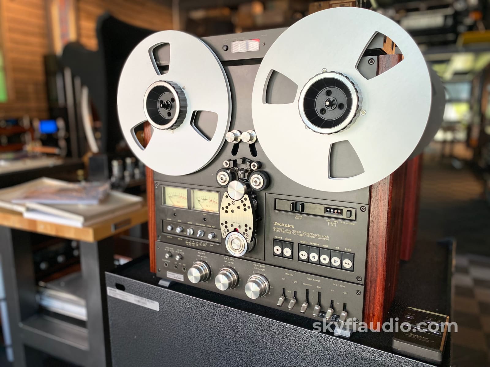 Technics Rs-1700 Auto Reverse Stereo Reel To Player - Fully Restored Tape Deck