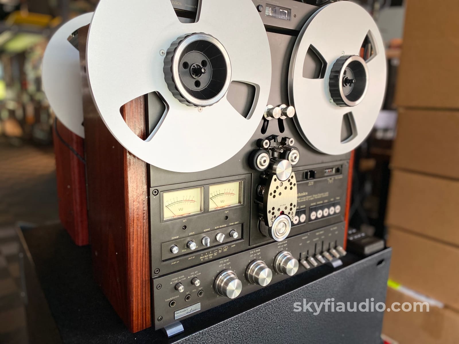 Technics Rs-1700 Auto Reverse Stereo Reel To Player - Fully Restored Tape Deck