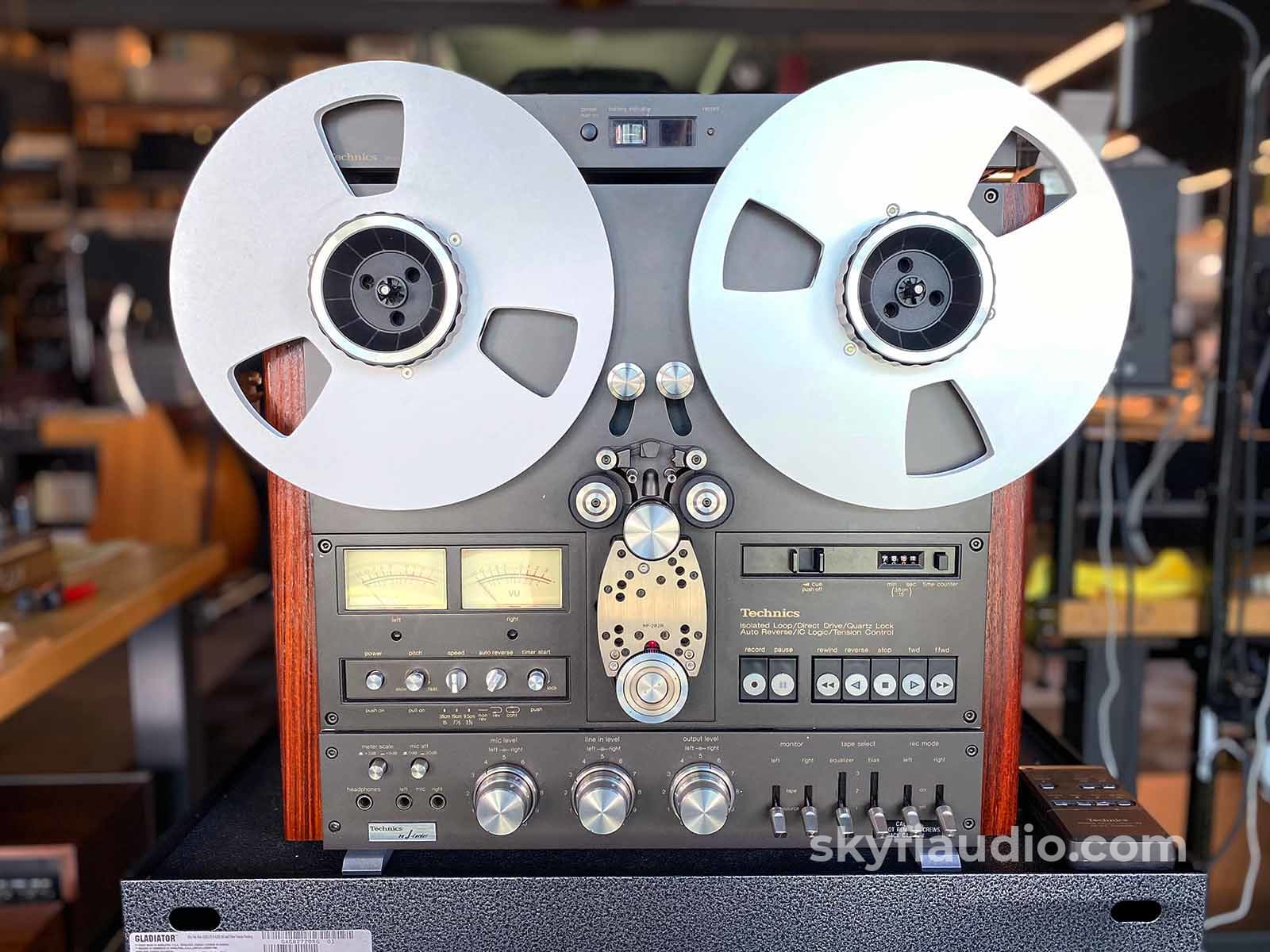 Technics Rs-1700 Auto Reverse Stereo Reel To Player - Fully Restored Tape Deck