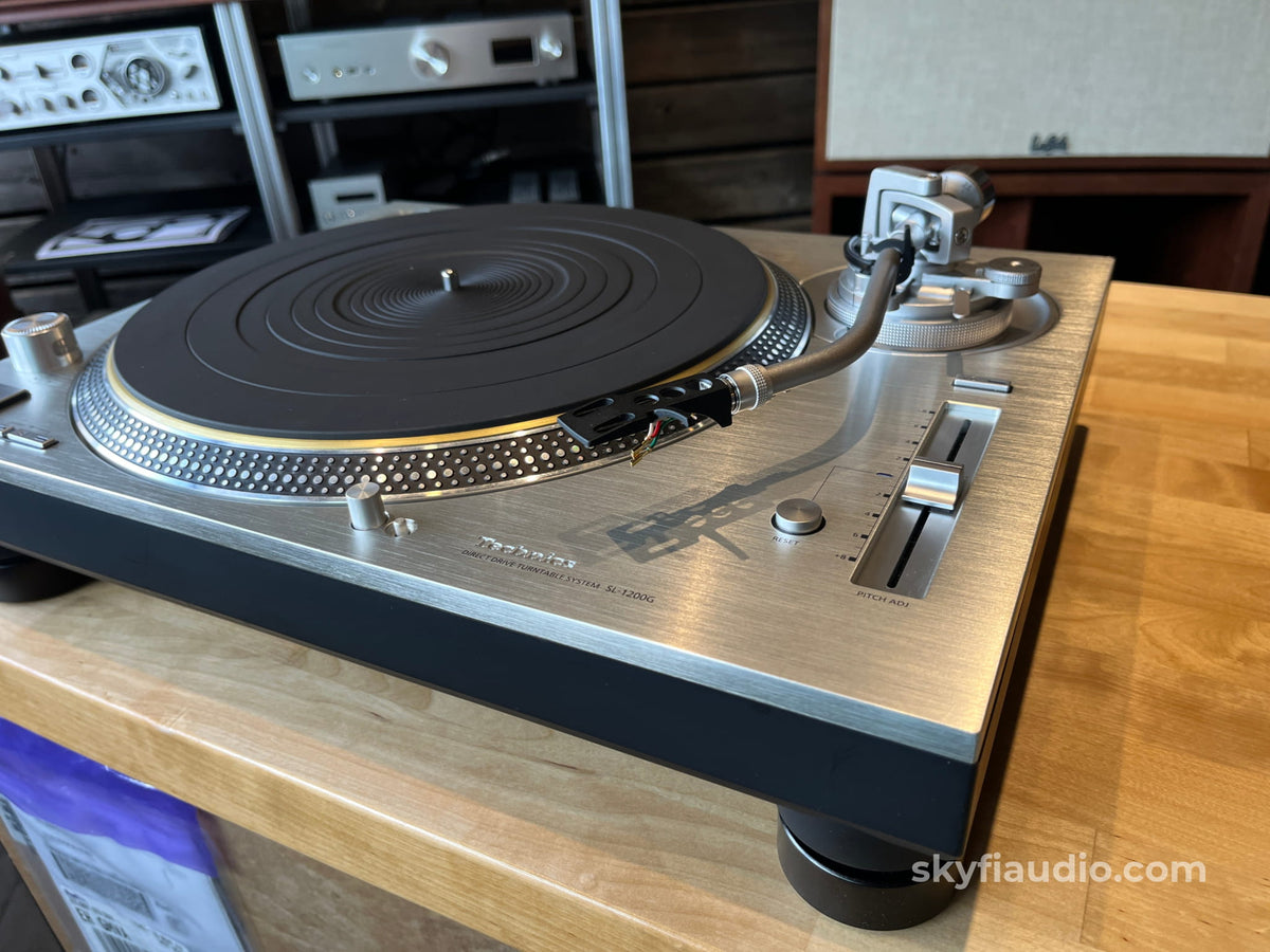 Technics SL-1200G Turntable with New Lyra Delos Cartridge + Kimber TAK-CU - Pre-Loved - Turntable
