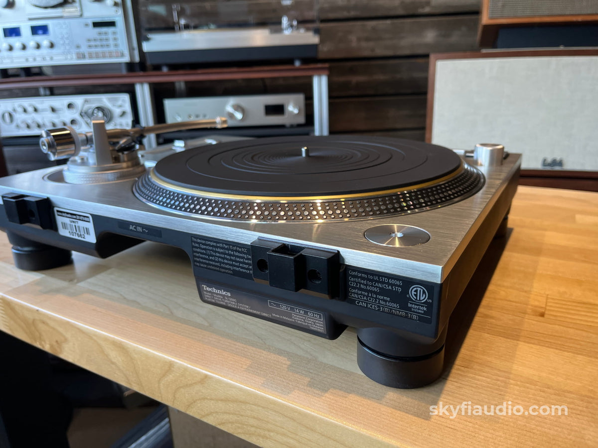 Technics SL-1200G Turntable with New Lyra Delos Cartridge + Kimber TAK-CU - Pre-Loved - Turntable