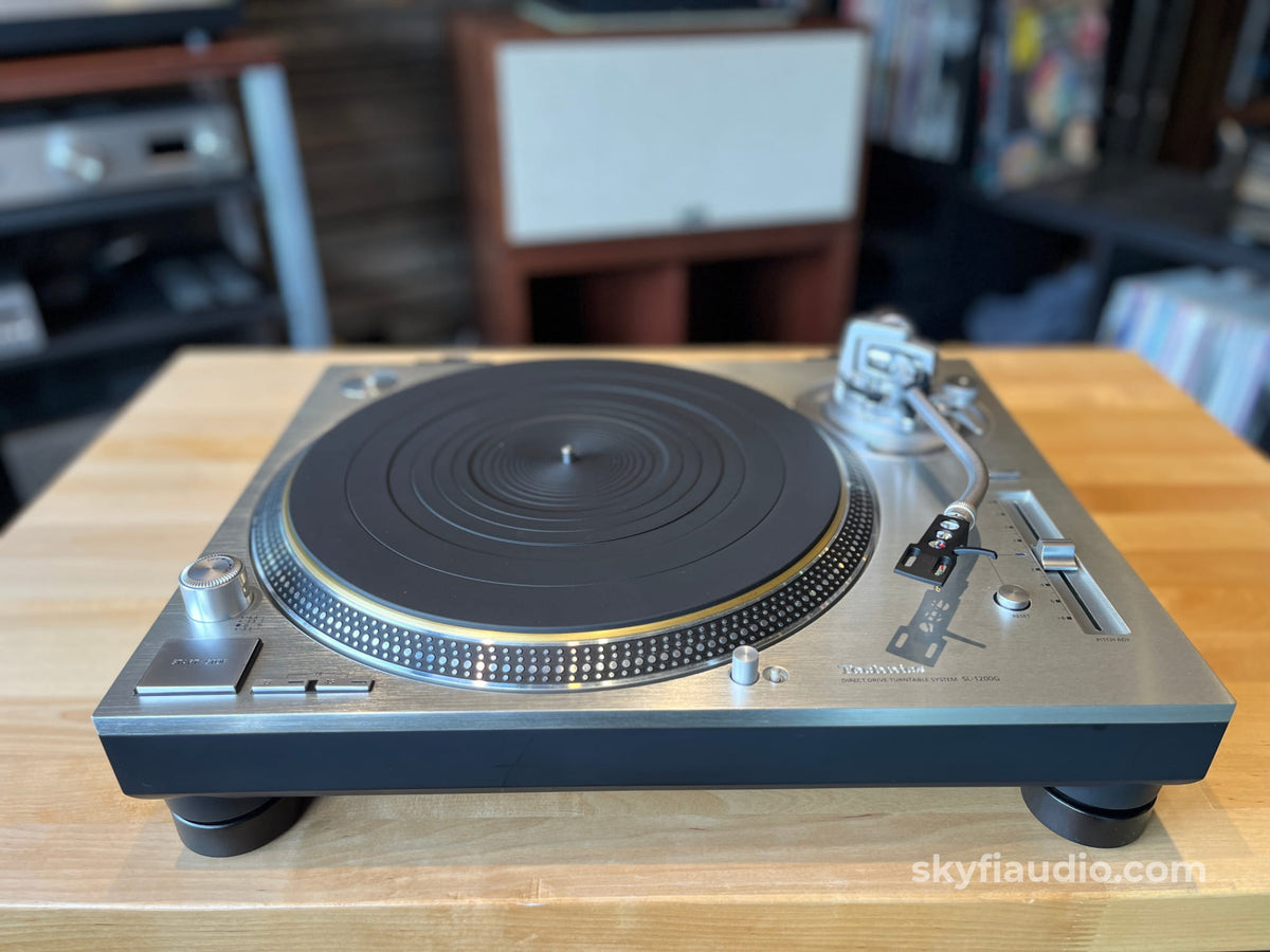 Technics SL-1200G Turntable with New Lyra Delos Cartridge + Kimber TAK-CU - Pre-Loved - Turntable