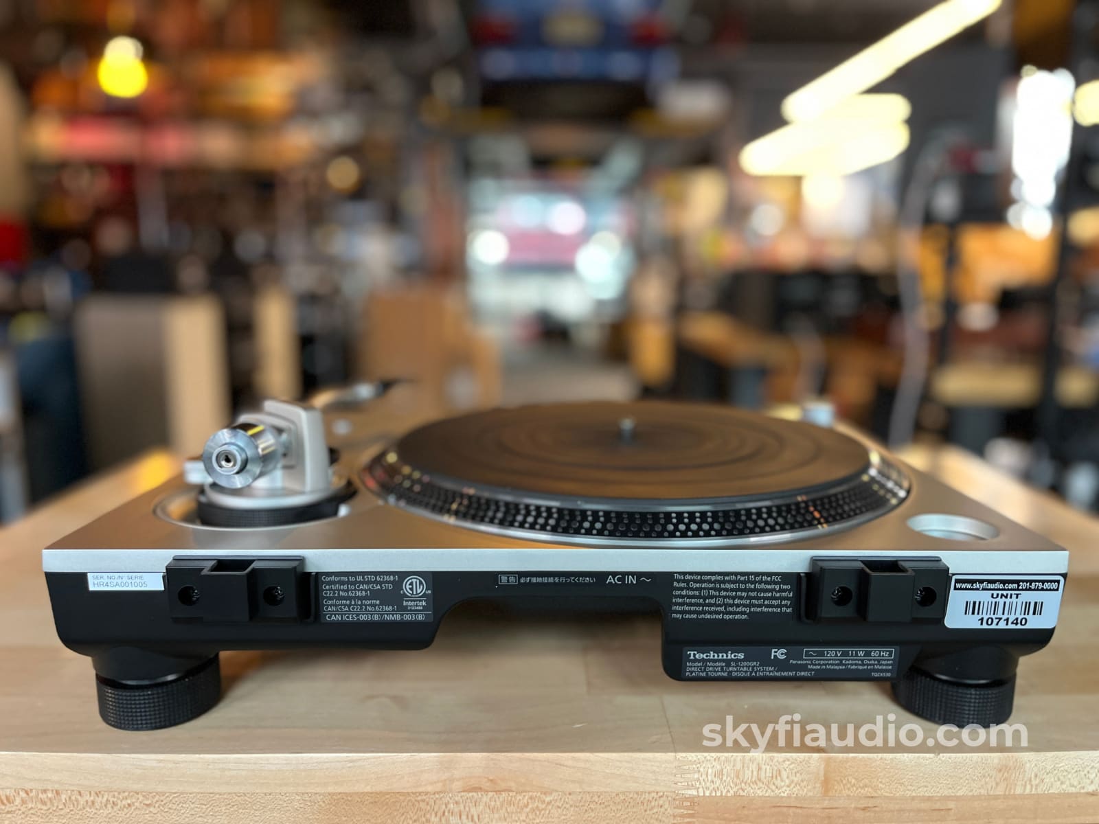 Technics SL-1200GR2 Turntable W/ New Ortofon 2M Black LVB 250 Cartridge - Pre Loved + Complete Turntable