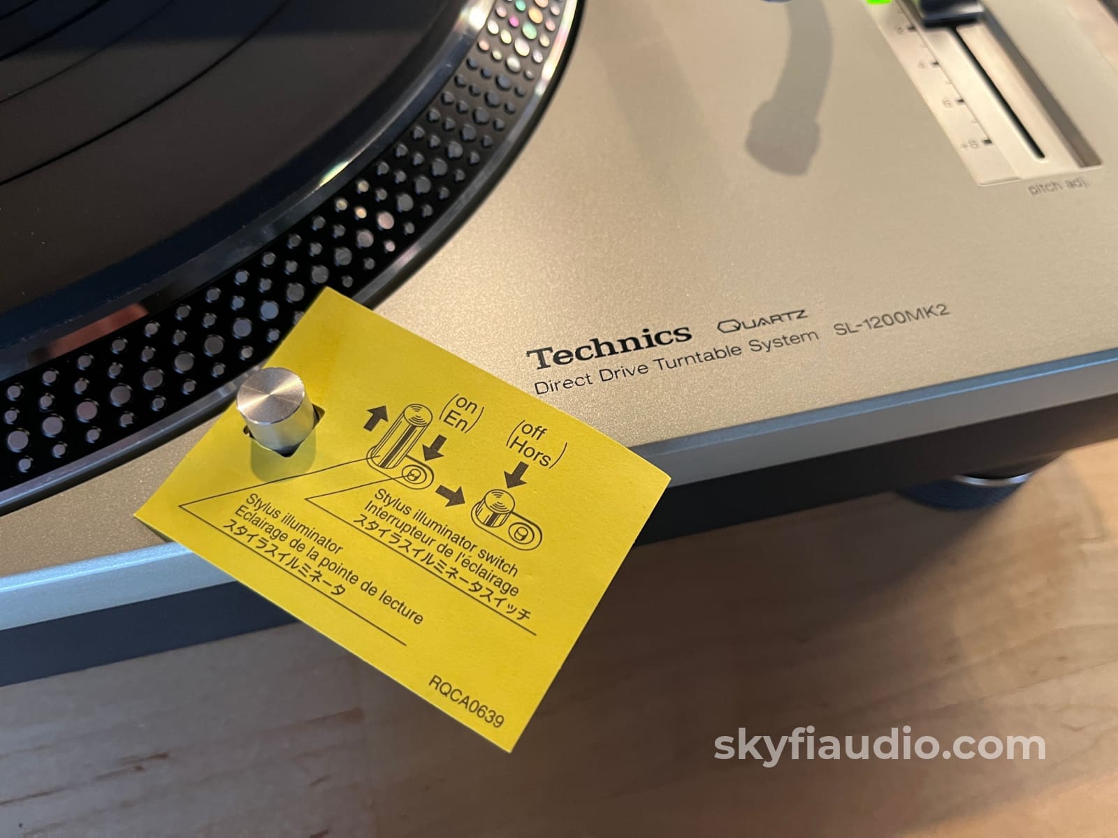 Technics SL 1200MK2 Turntable New Old Stock Turntable