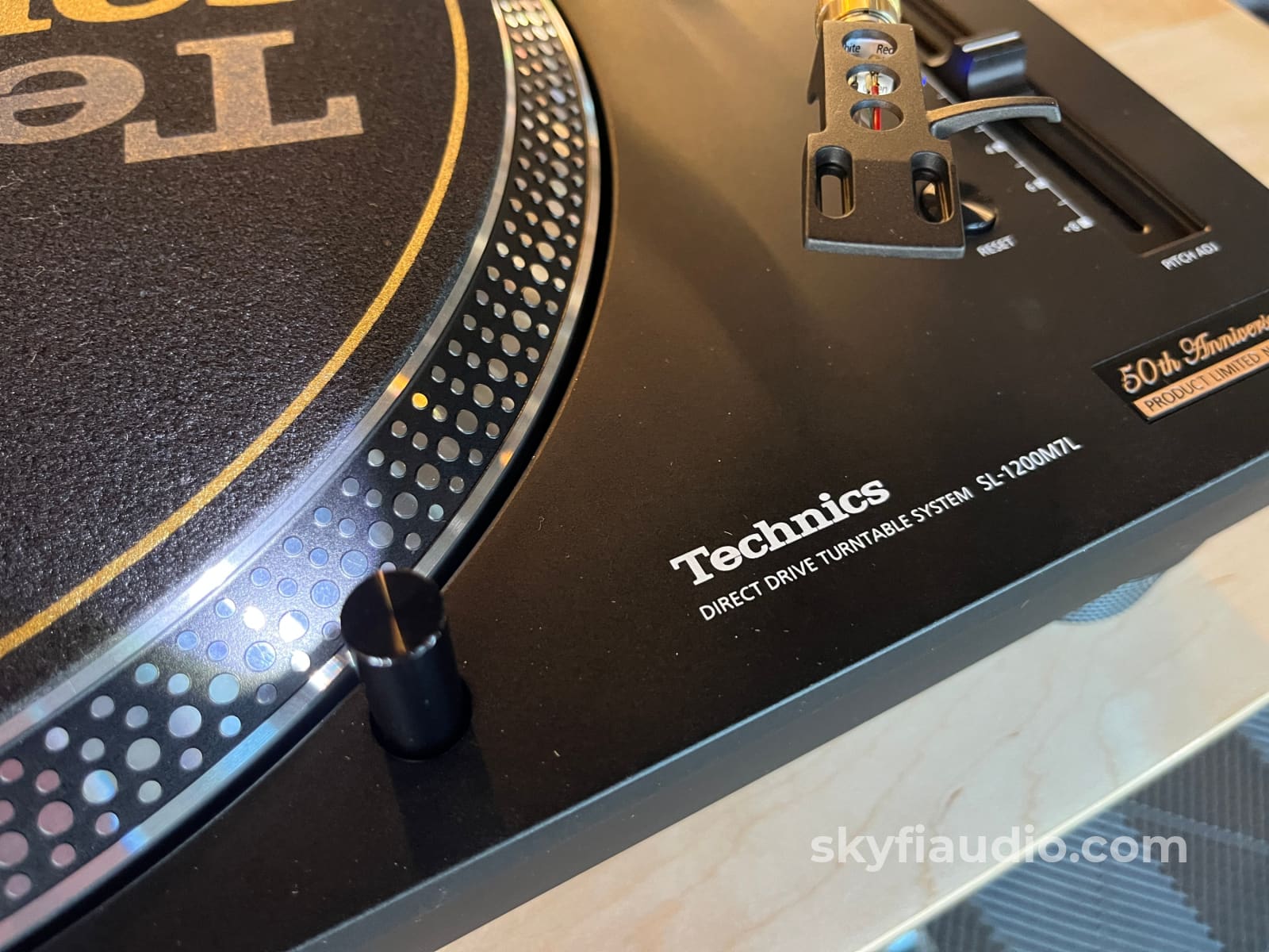 Technics SL-1200Mk7 50th Anniversary Limited Edition - W/ New Hana MH MC Phono Cartridge and Accessories Turntable