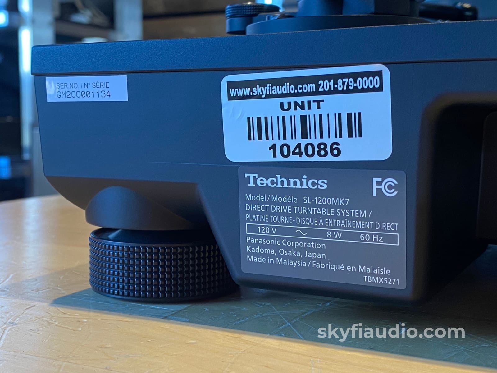 Technics Sl-1200Mk7 - Like New With New Sumiko Cartridge Turntable