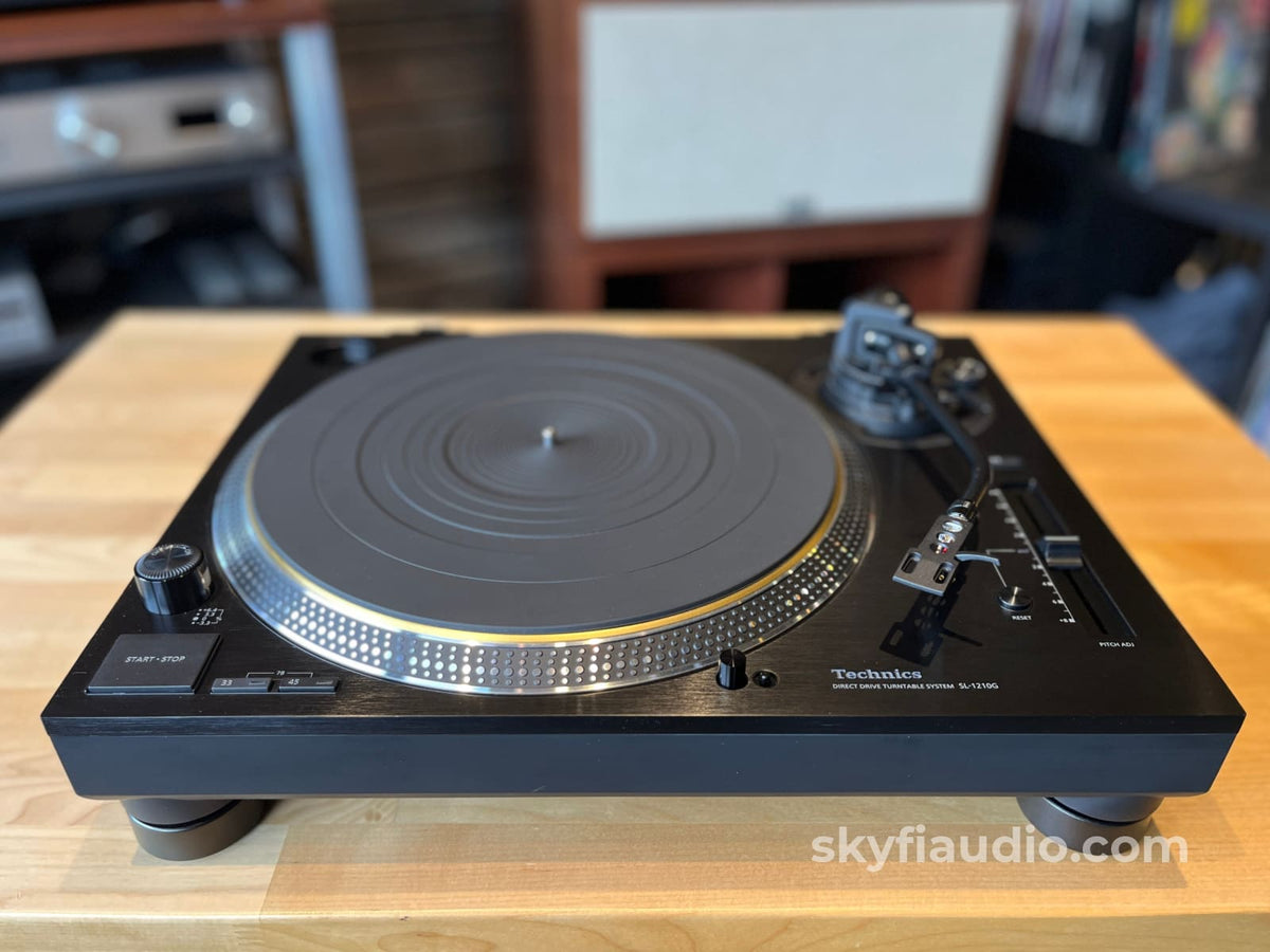 Technics SL-1210G Turntable - W/ New Hana Umami Blue MC Cartridge - Pre-Loved - Turntable