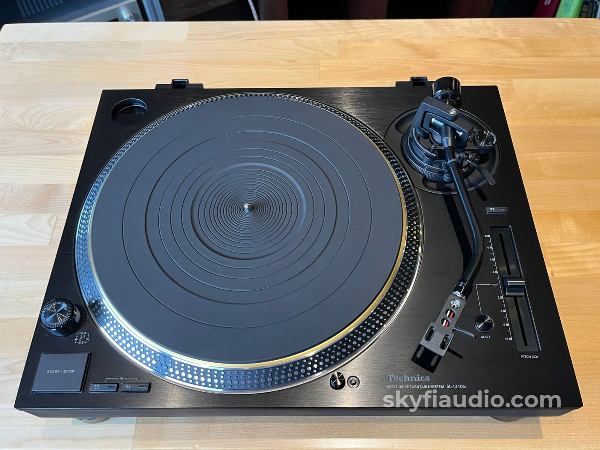 Technics SL-1210G Turntable - W/ New Hana Umami Blue MC Cartridge - Pre-Loved - Turntable