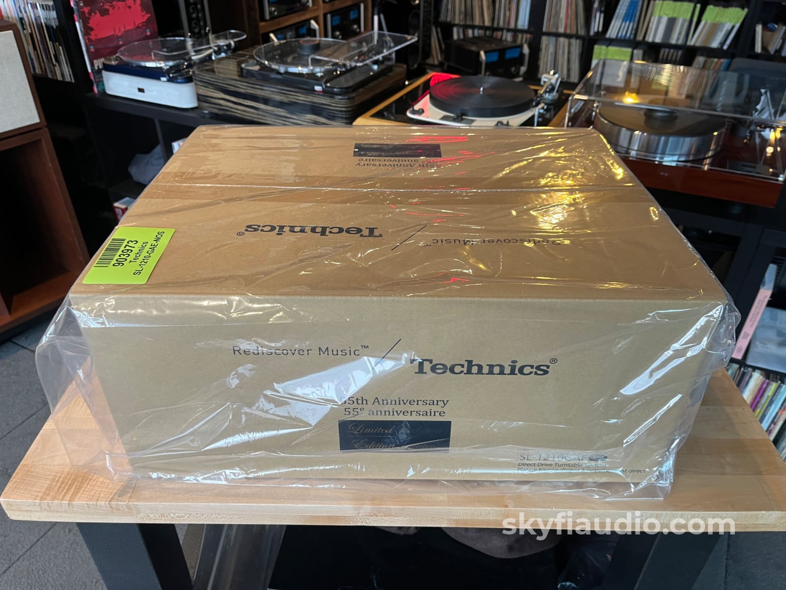 Technics SL-1210GAE 55th Anniversary Turntable - New Old Stock (NOS) W