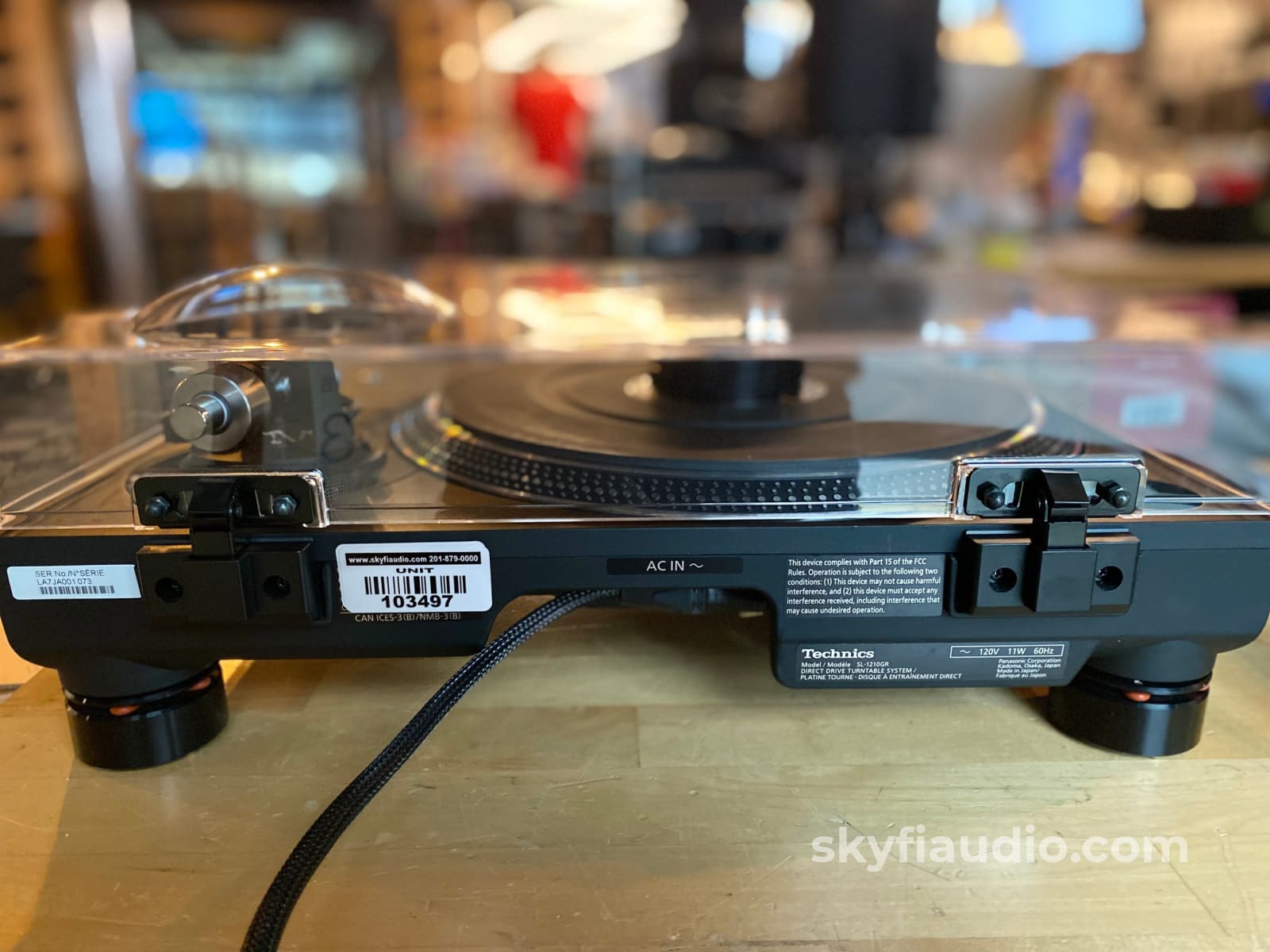 Technics Sl1210Gr Heavily Modified With New Sumiko Turntable